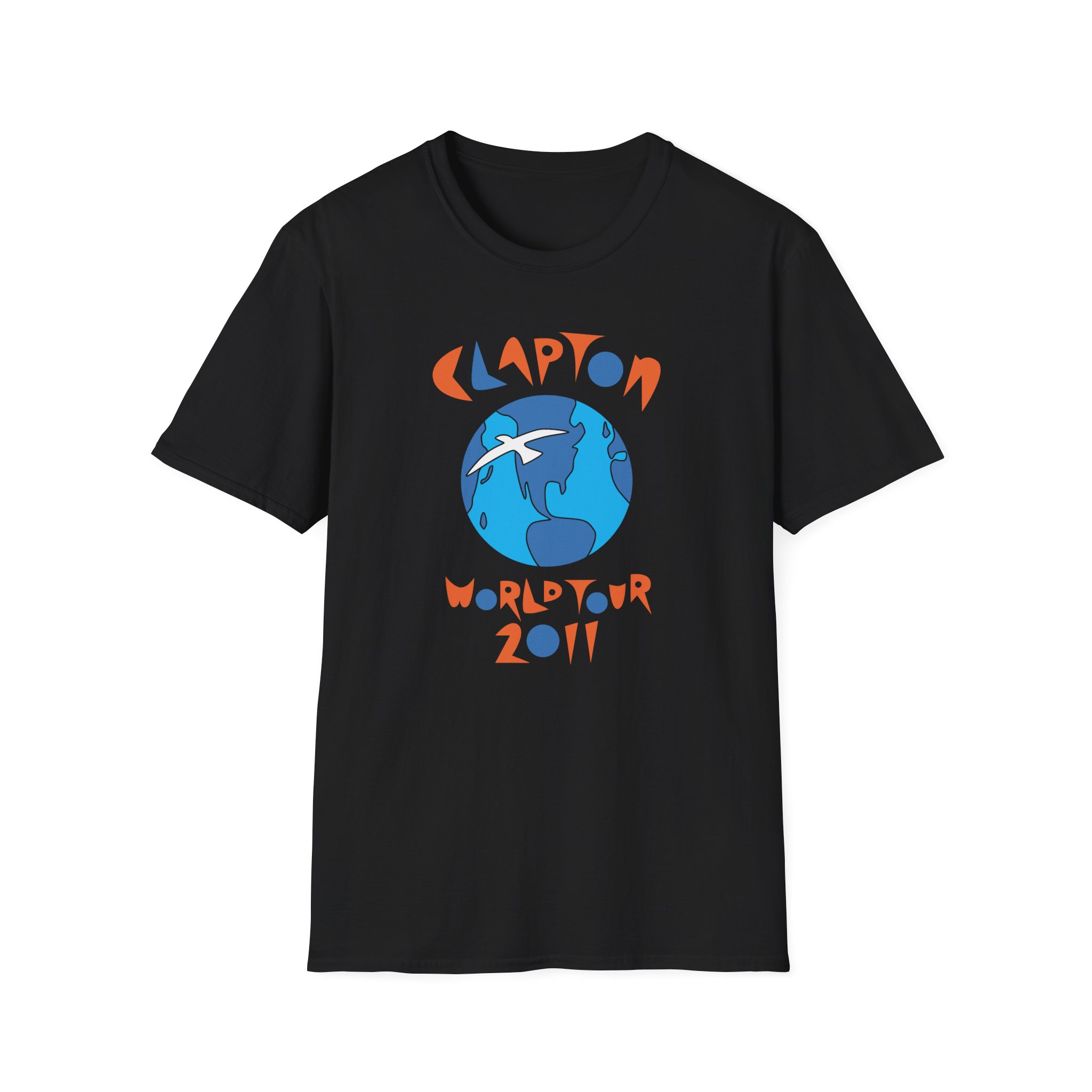 Eric Clapton World Tour 2011 Unisex Softstyle T-Shirt