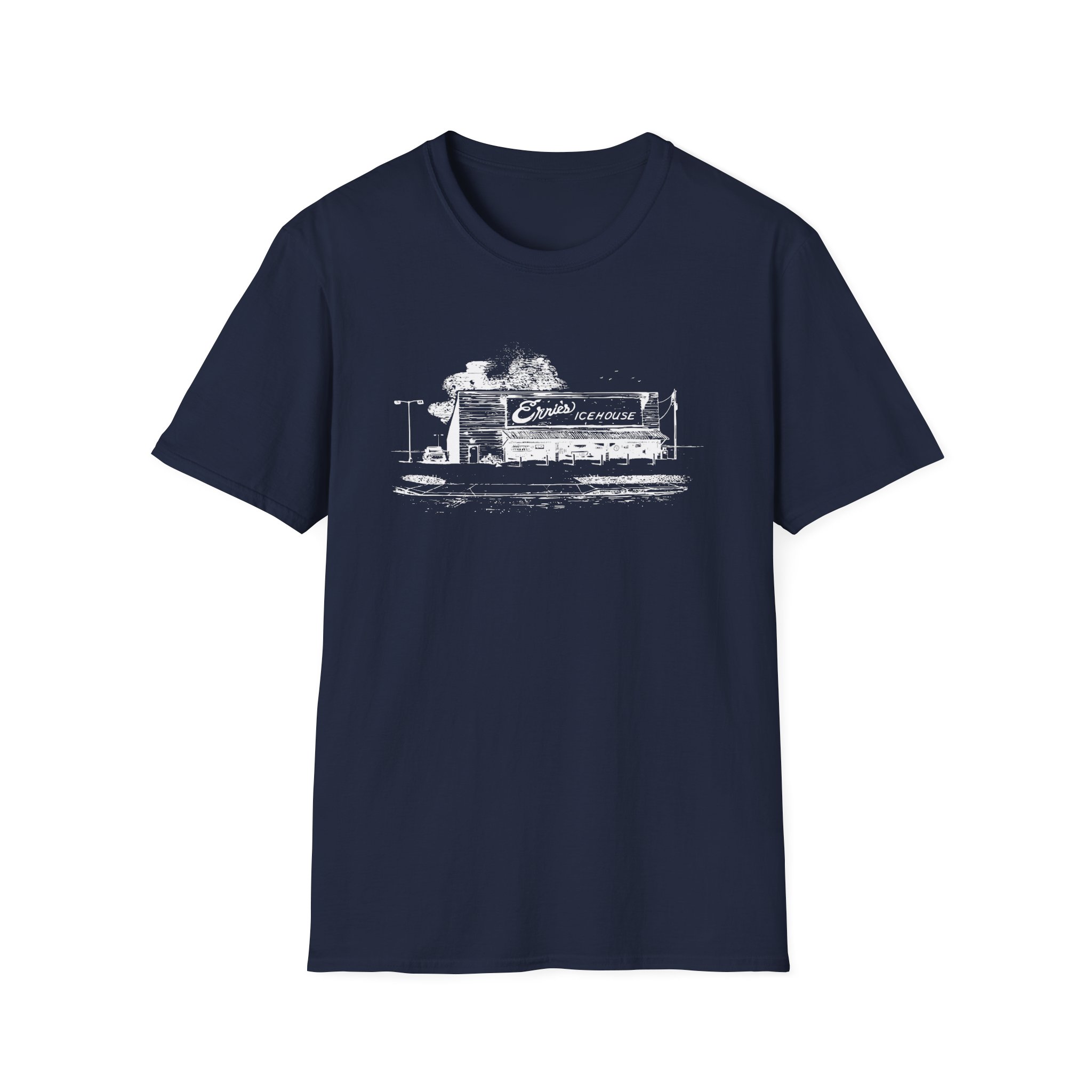 Clint Black Ernie's Ice House Unisex Softstyle T-Shirt