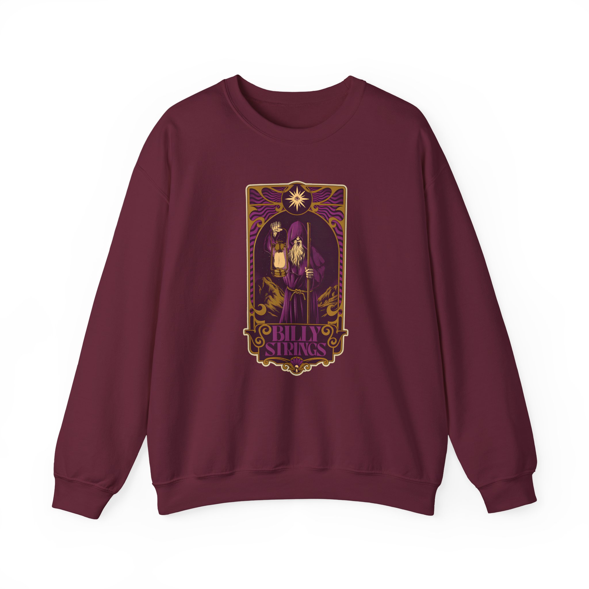 Billy Strings the Hermit Unisex Heavy Blendâ„¢ Crewneck Sweatshirt