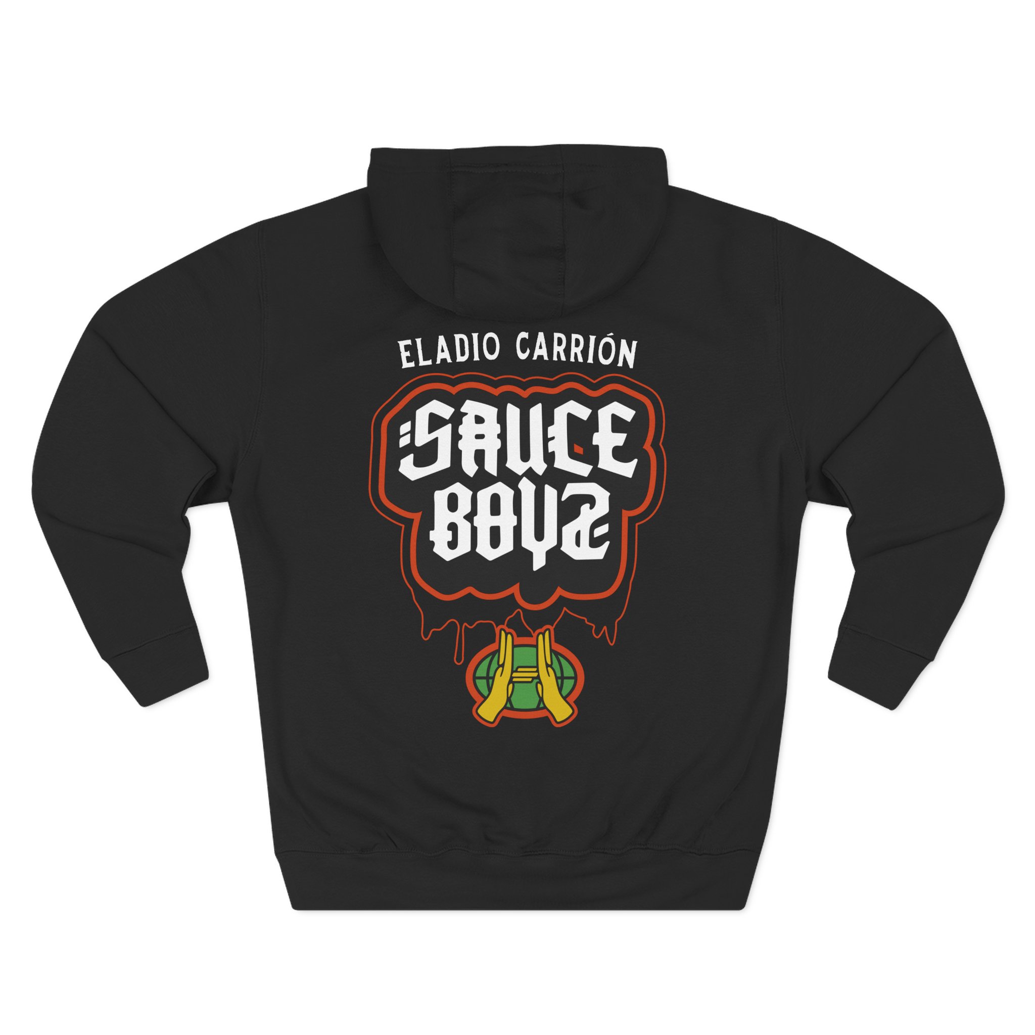 Eladio Carrion Sauce Boyz Three-Panel Fleece Hoodie