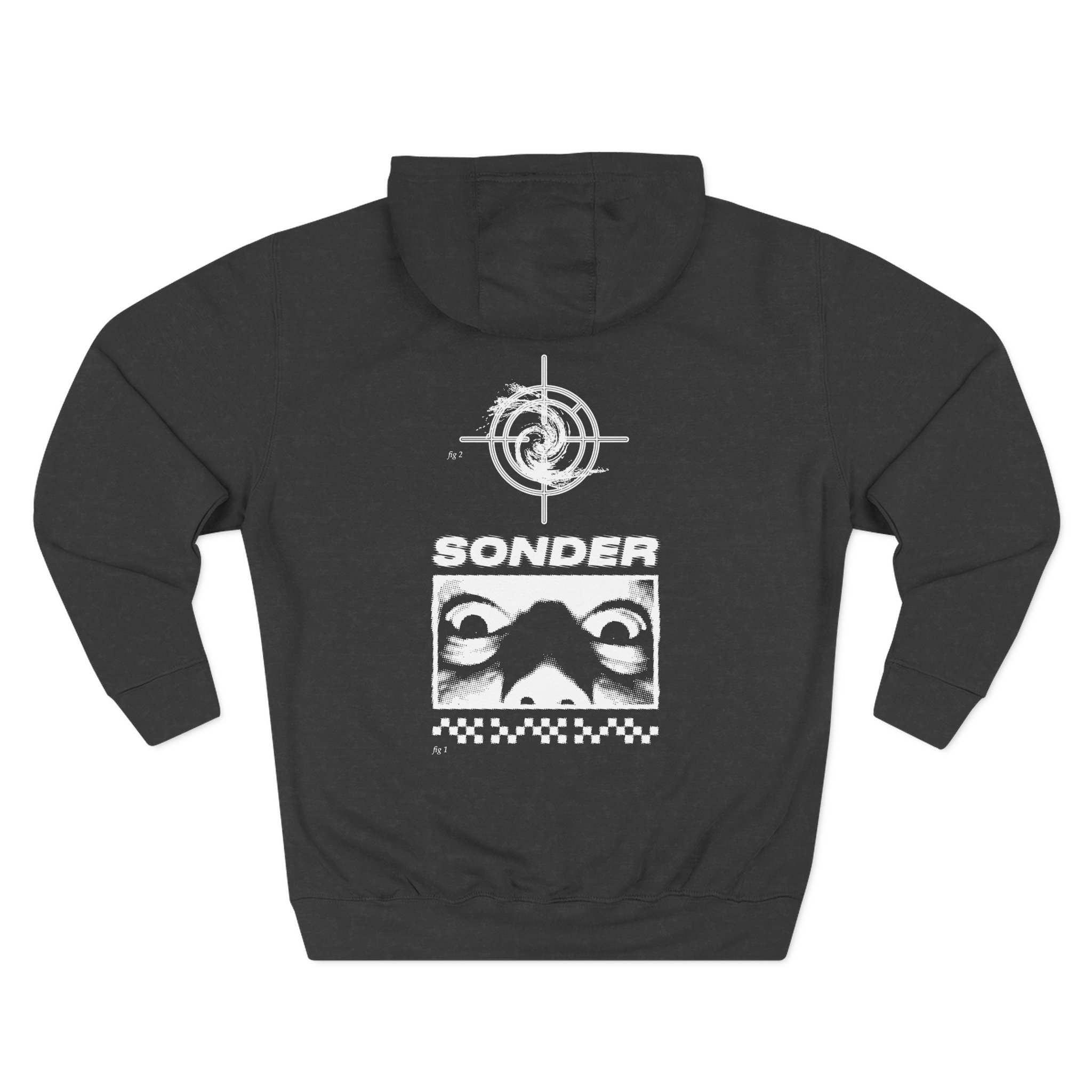 Sonder Three-Panel Fleece Hoodie