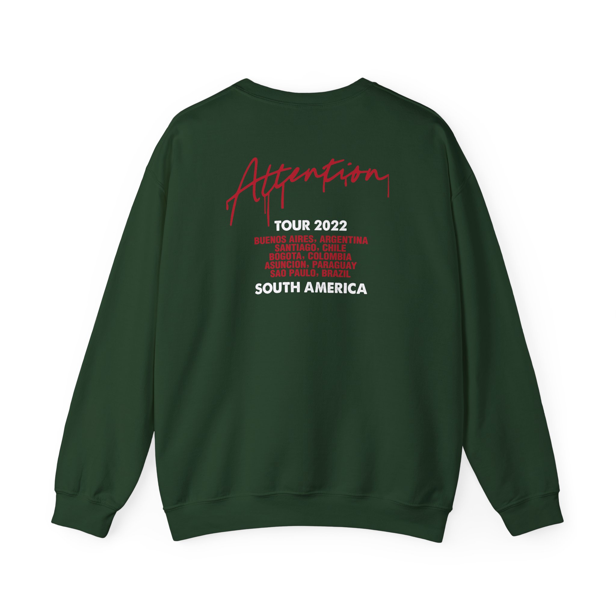 Miley Cyrus Serving Face South America Tour Unisex Heavy Blendâ„¢ Crewneck Sweatshirt