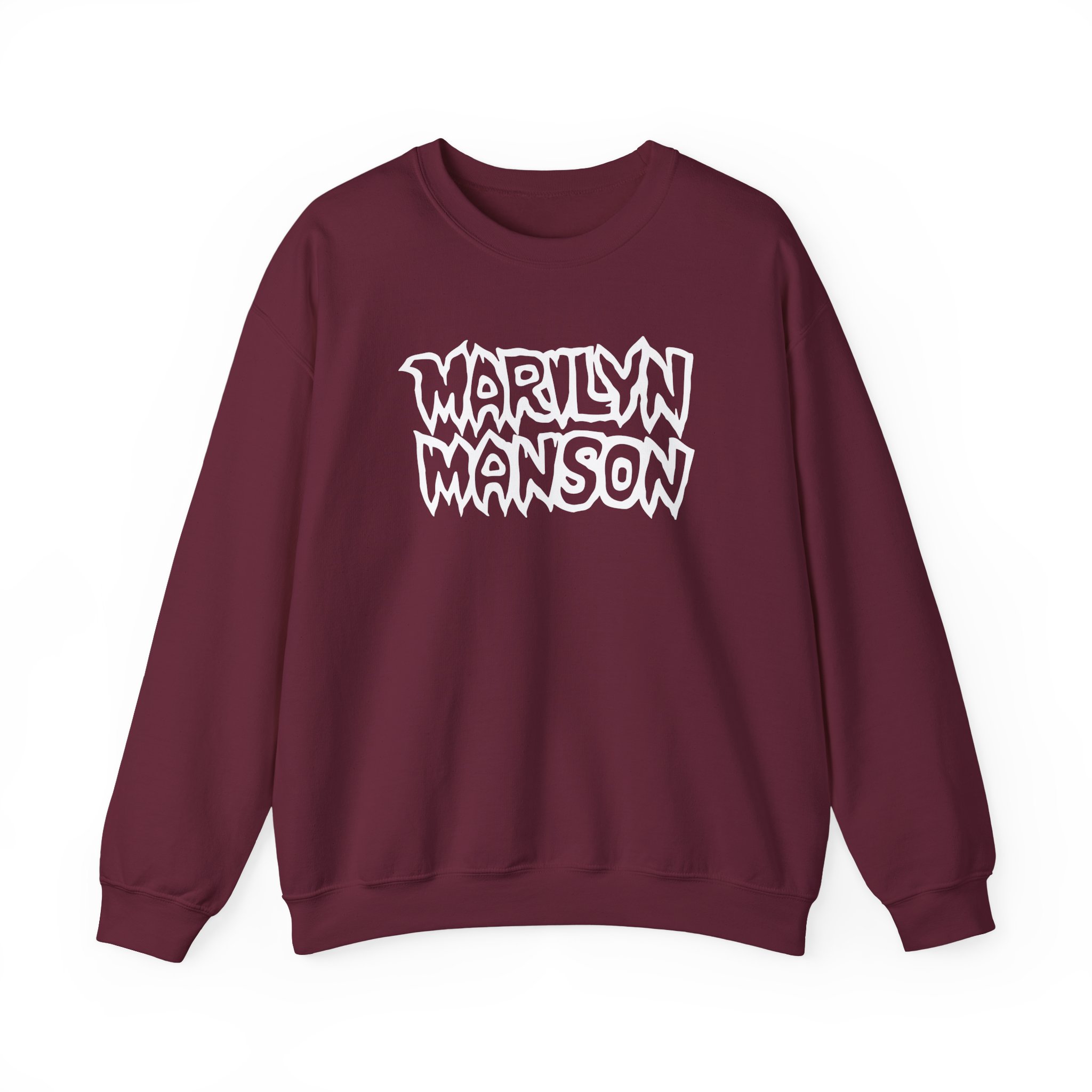 Marilyn Manson Unisex Heavy Blendâ„¢ Crewneck Sweatshirt