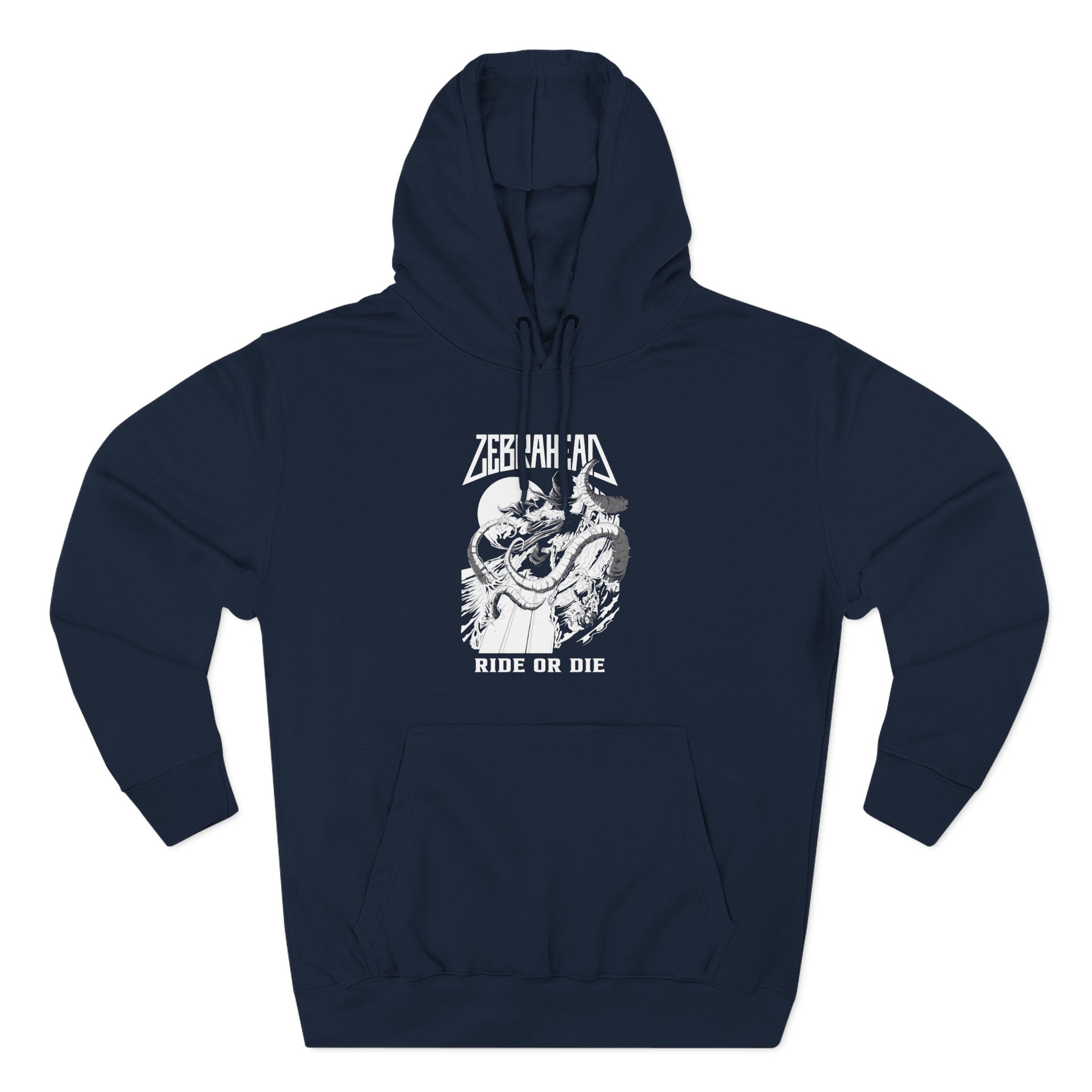 Zebrahead Ride or Die Three-Panel Fleece Hoodie