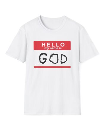 Aphex Twin Hello My Name is God Unisex Softstyle T-Shirt