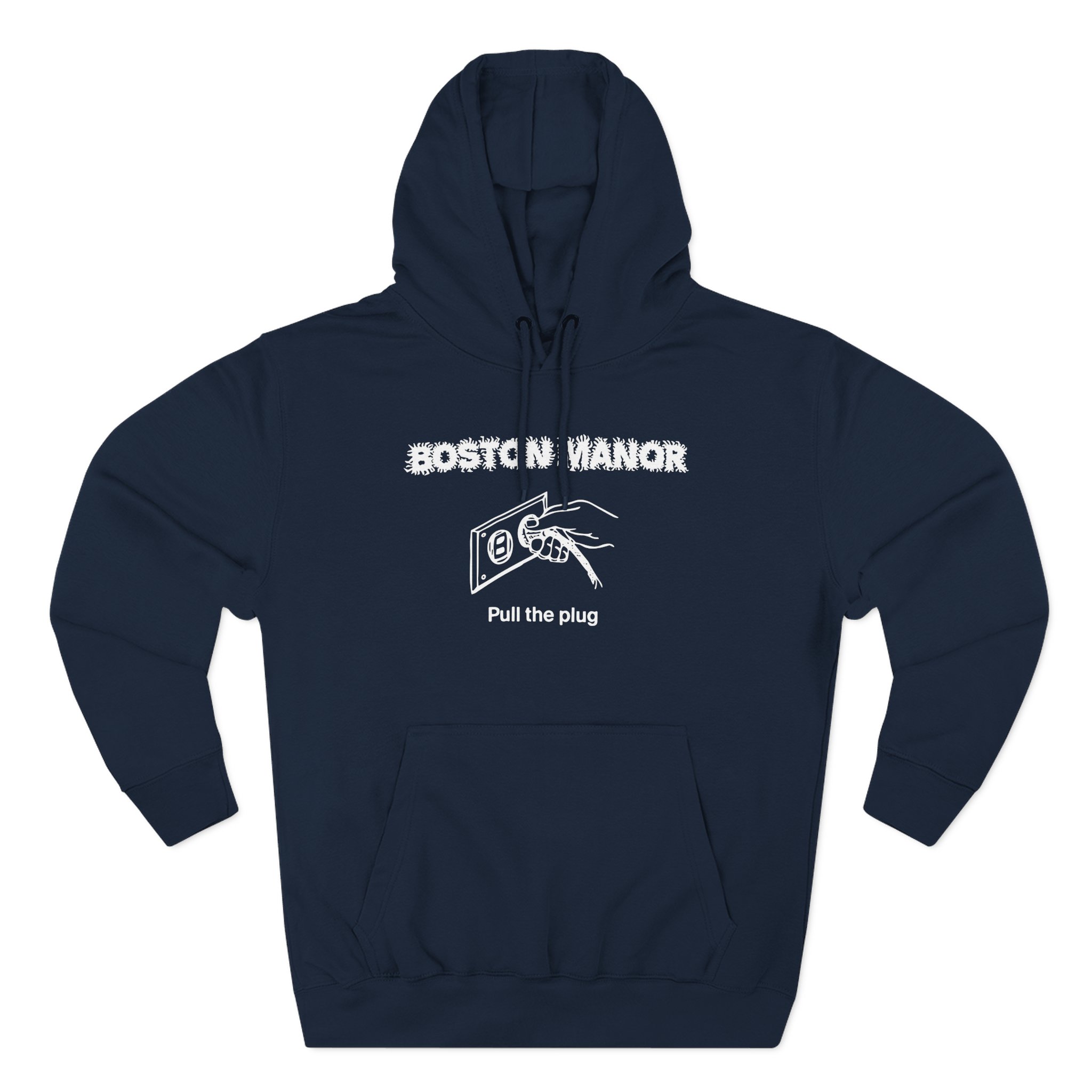 Boston Manor Pull the Plug Three-Panel Fleece Hoodie