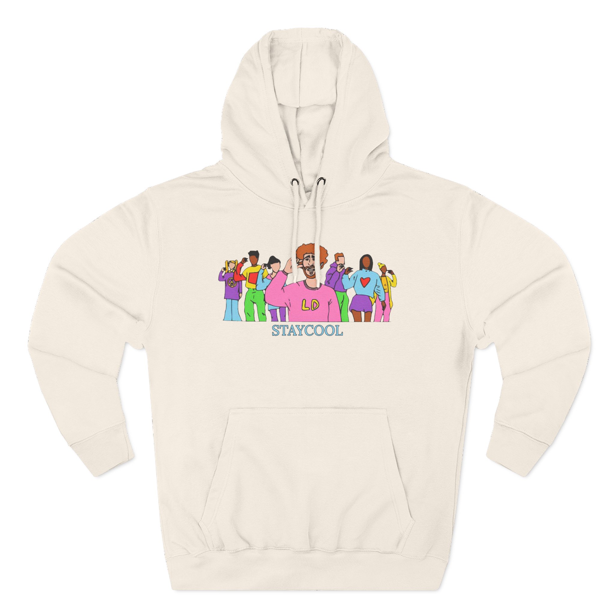 Lil Dicky Three-Panel Fleece Hoodie