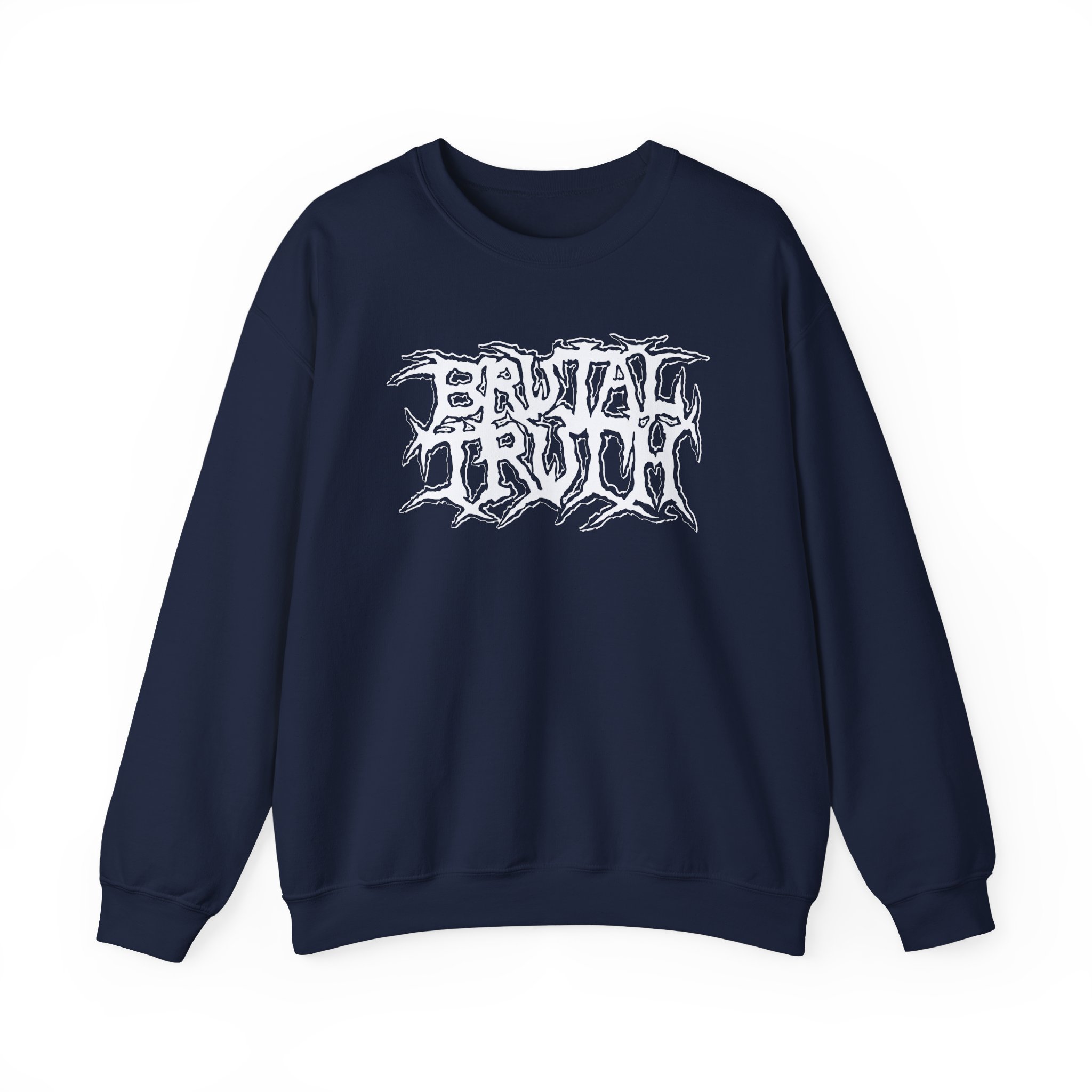 Brutal Truth Logo Unisex Heavy Blend Crewneck Sweatshirt