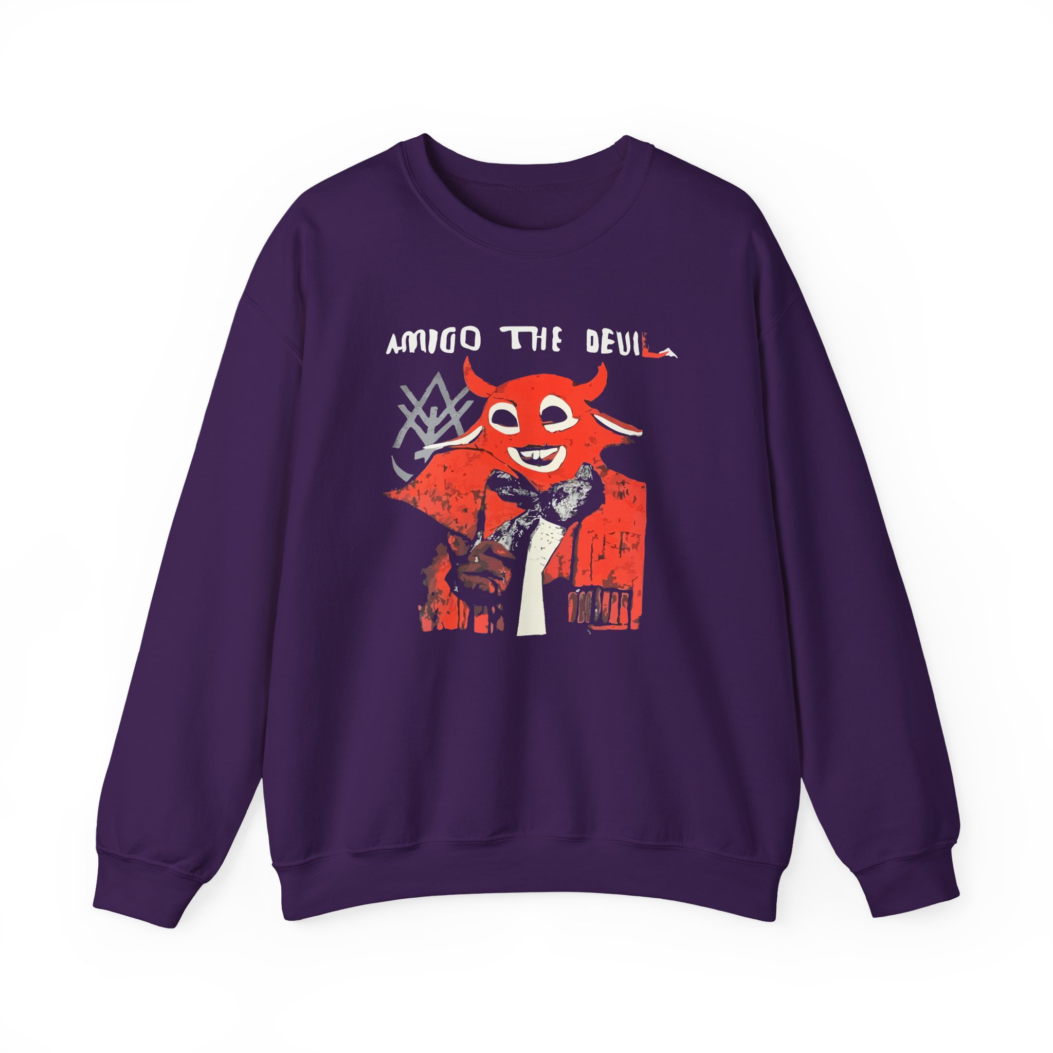 Amigo the Devil Seal the Deal Unisex Heavy Blendâ„¢ Crewneck Sweatshirt