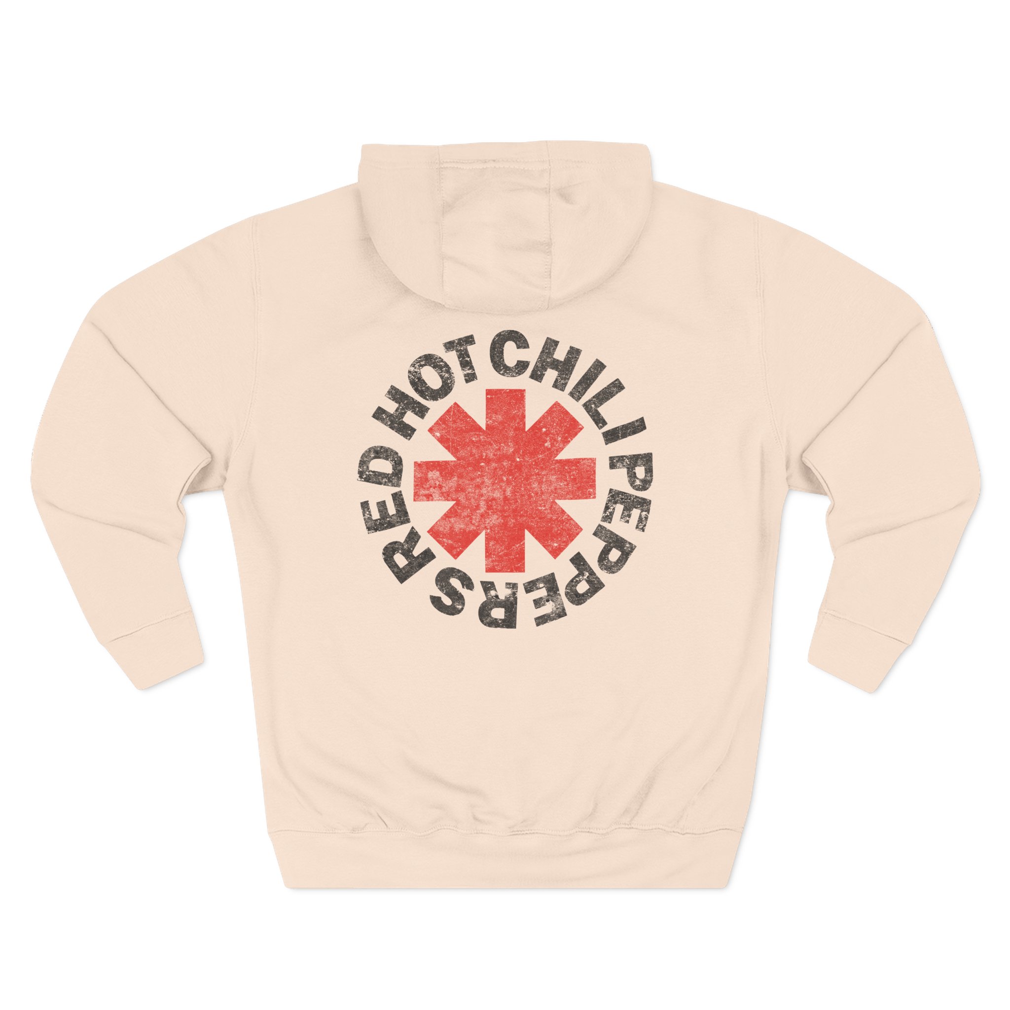 Red Hot Chili Peppers Logo Three-Panel Fleece Hoodie