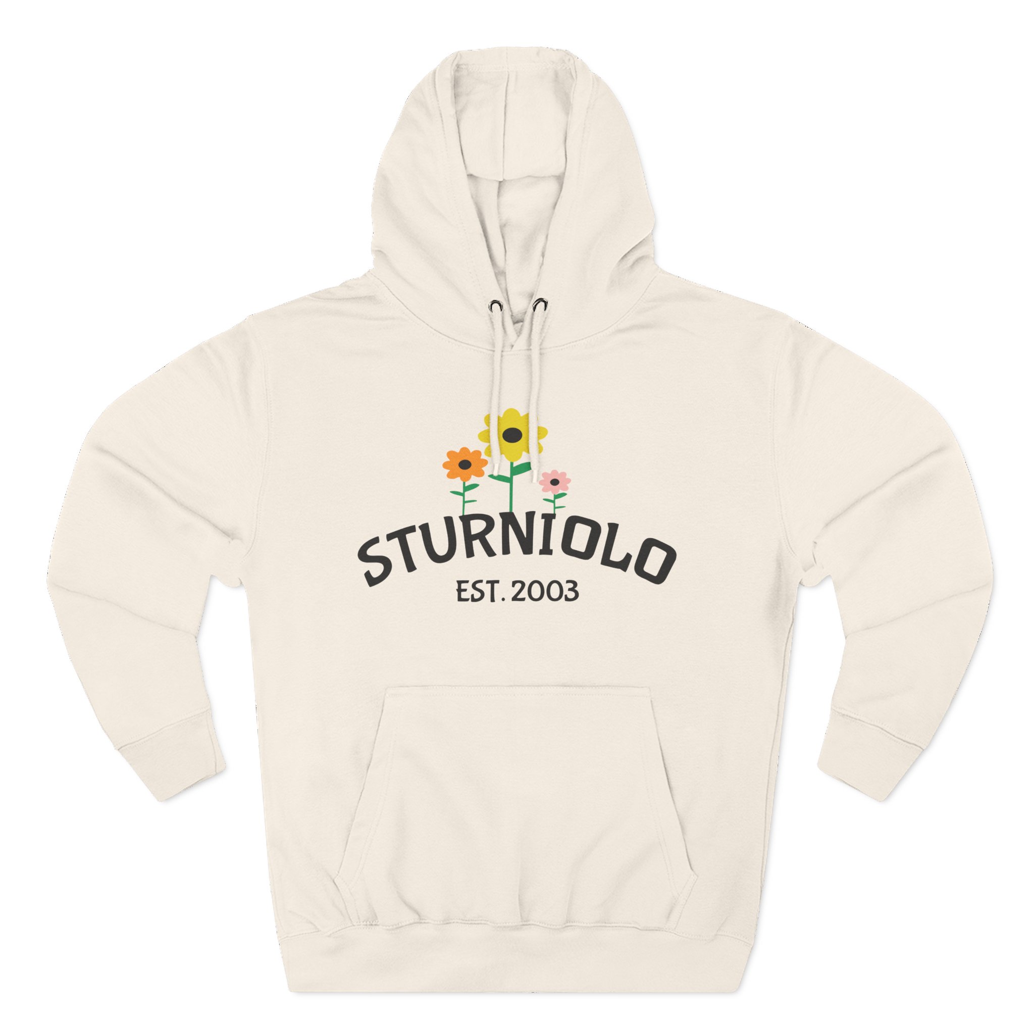 Sturniolo Flower Three-Panel Fleece Hoodie