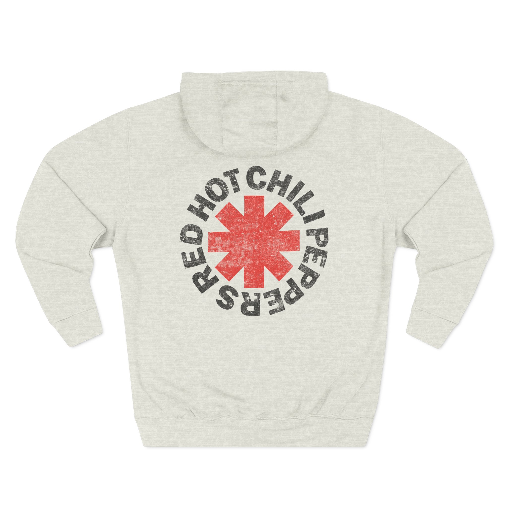Red Hot Chili Peppers Logo Three-Panel Fleece Hoodie