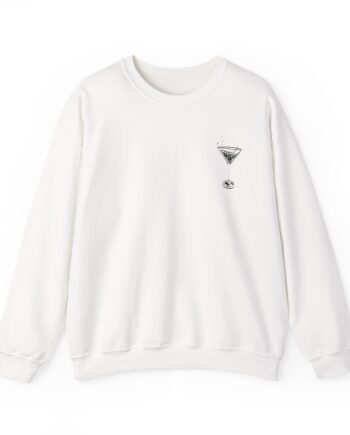 Jeffrey Lewis Jll Martini Glass Unisex Heavy Blend™ Crewneck Sweatshirt