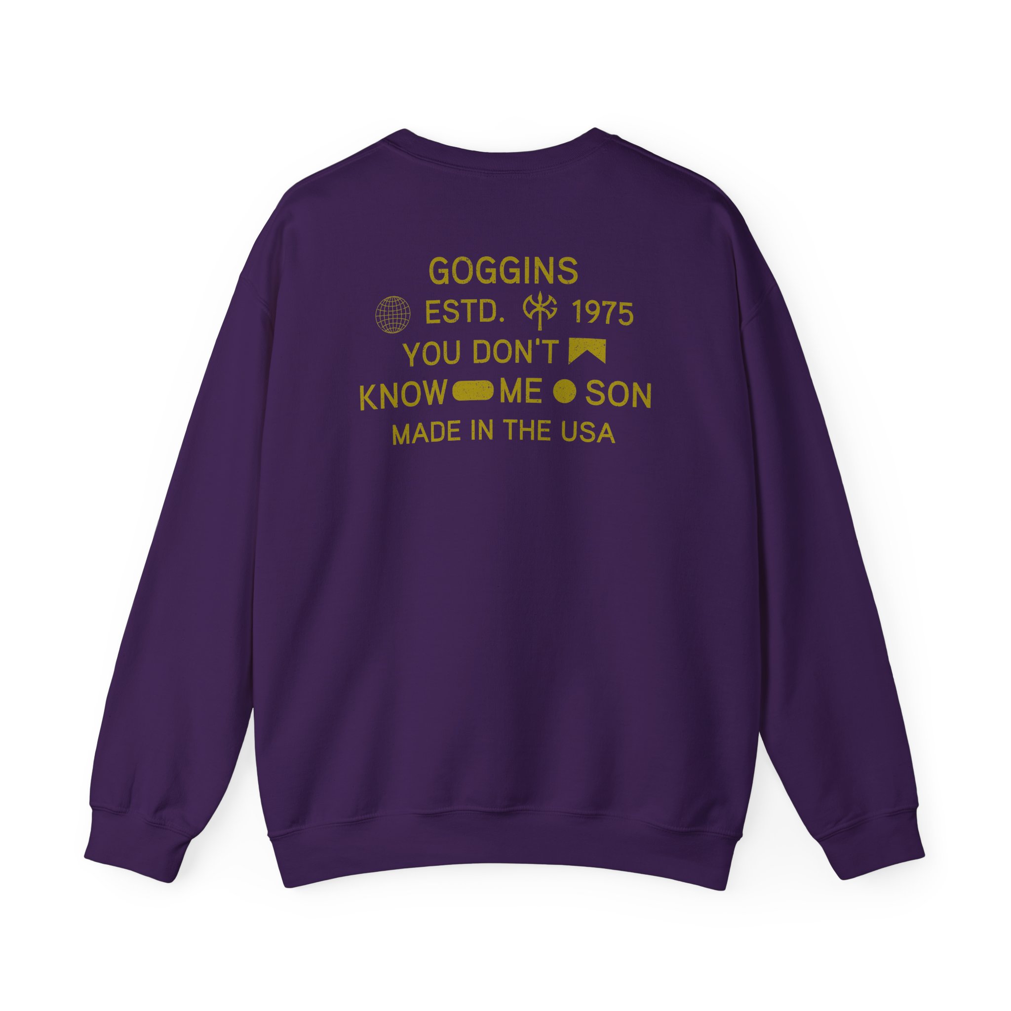 David Goggins Made in the Usa Unisex Heavy Blendâ„¢ Crewneck Sweatshirt