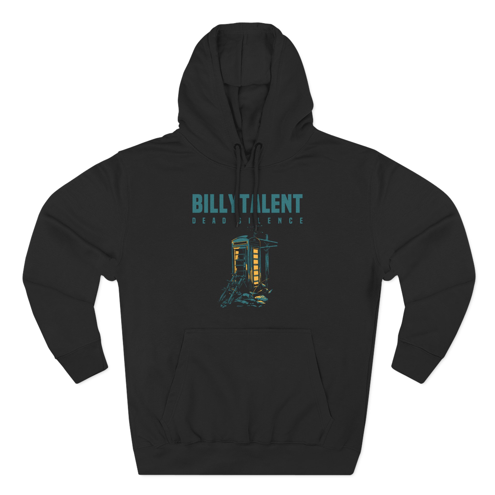 Billy Talent Phone Box Three-Panel Fleece Hoodie