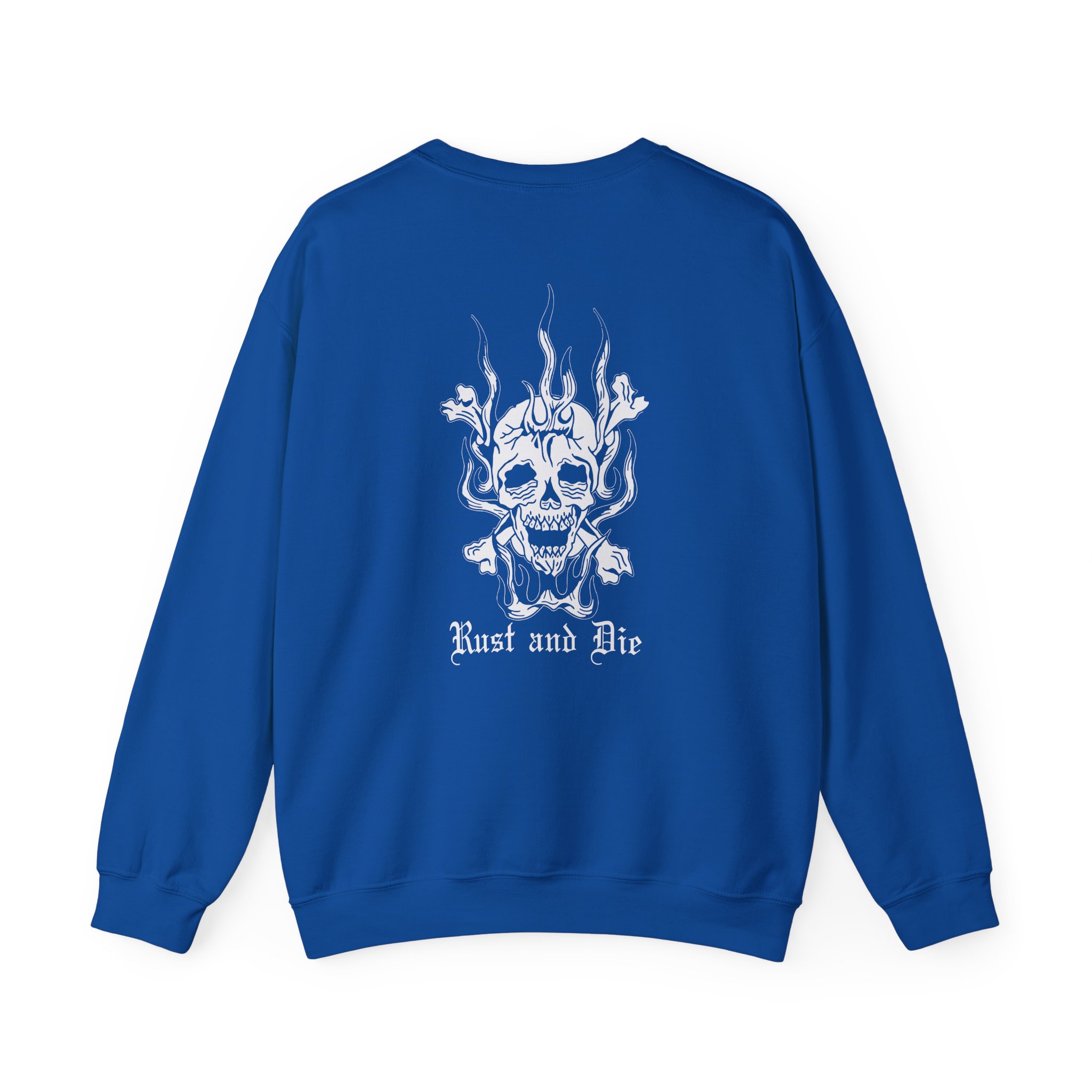 Kublai Khan - Rust and Die Unisex Heavy Blendâ„¢ Crewneck Sweatshirt