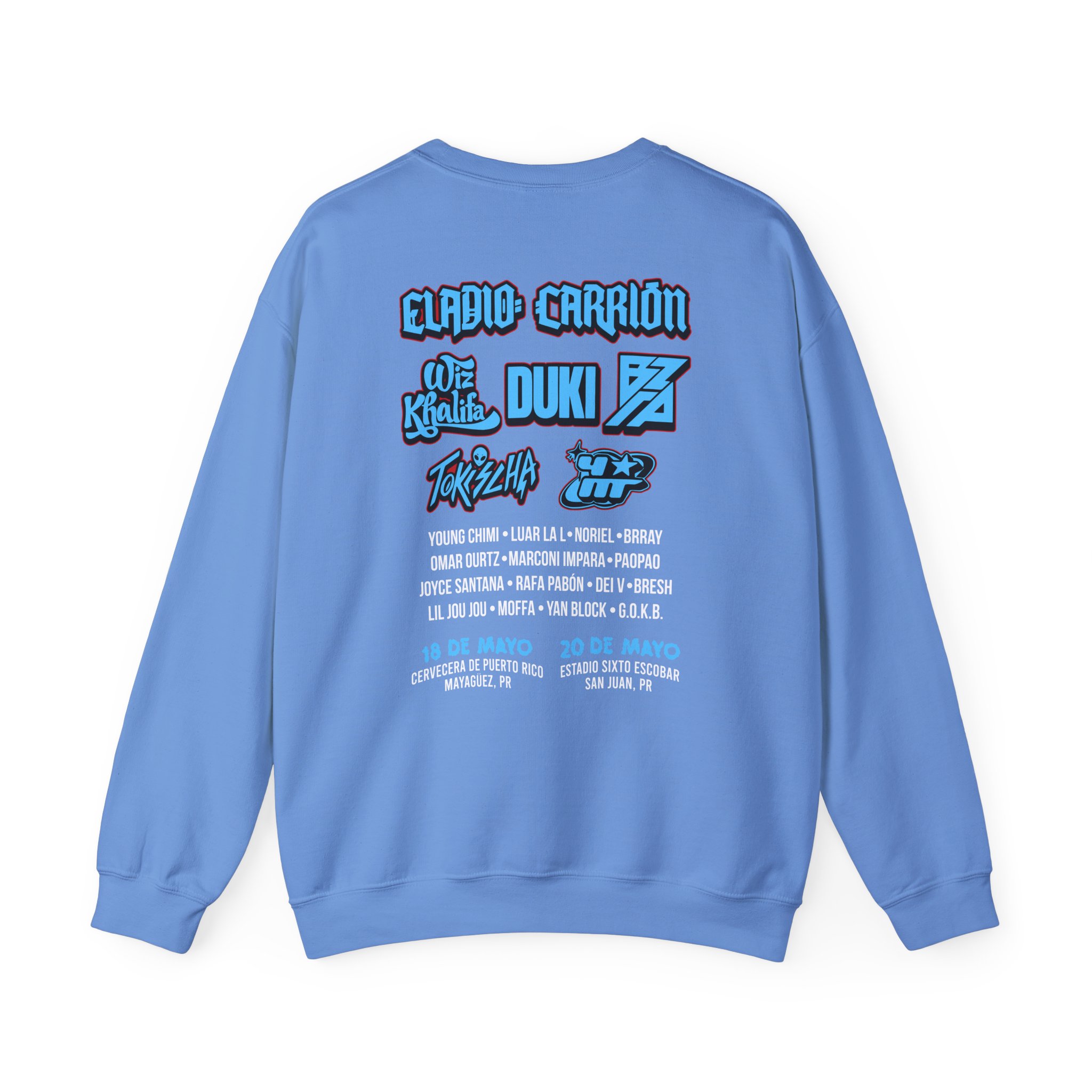 Eladio Carrion Sauce Boyz Fes Unisex Heavy Blendâ„¢ Crewneck Sweatshirt