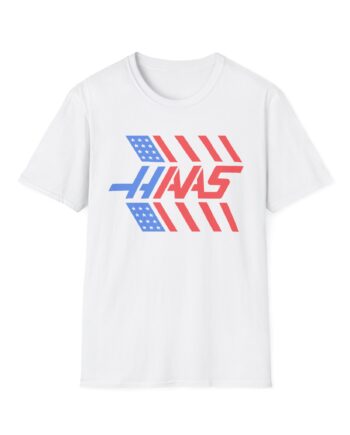 Haas F1 Stars and Stripes Unisex Softstyle T-Shirt