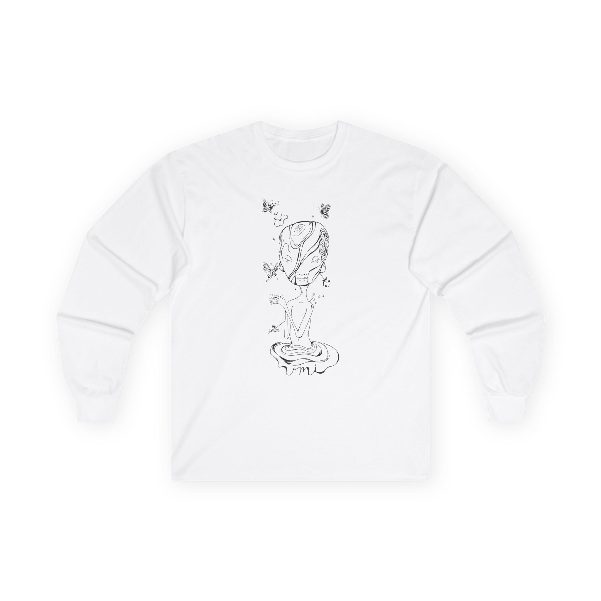Umi Butterfly Unisex Ultra Cotton Long Sleeve Tee