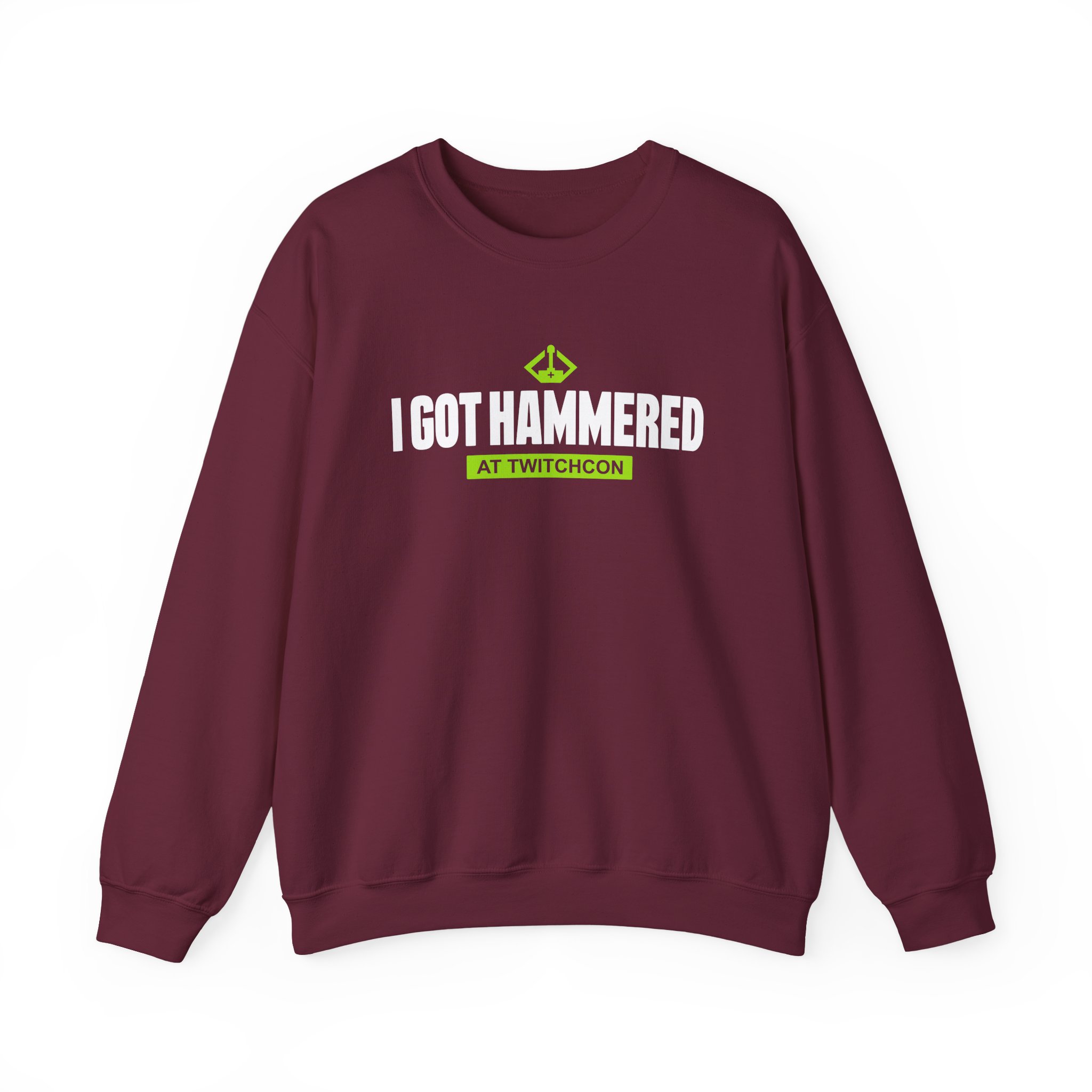 Esfand I Got Hammered at Twitchcon Unisex Heavy Blendâ„¢ Crewneck Sweatshirt