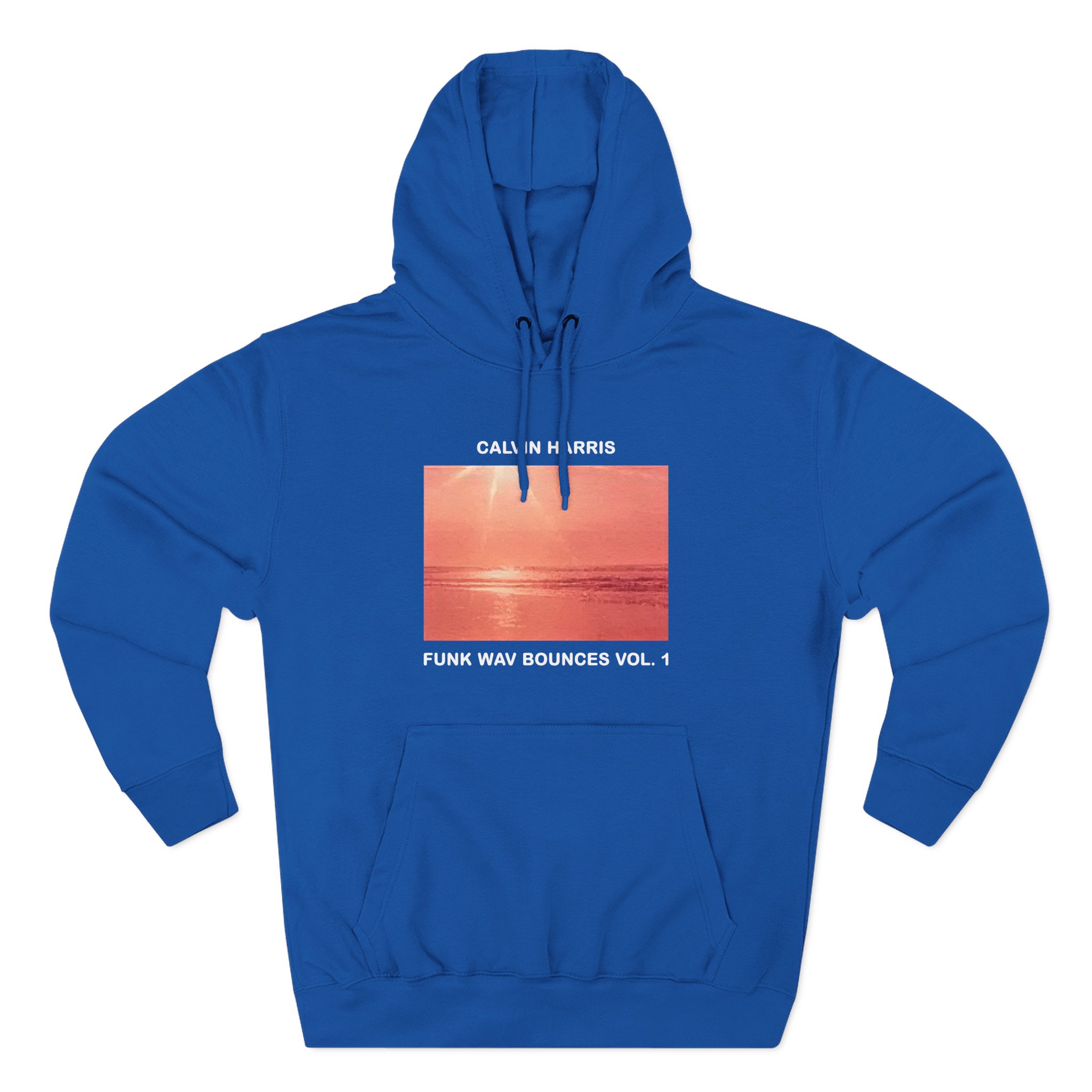 Calvin Harris' Funk Wav Bounces Vol 1 Three-Panel Fleece Hoodie