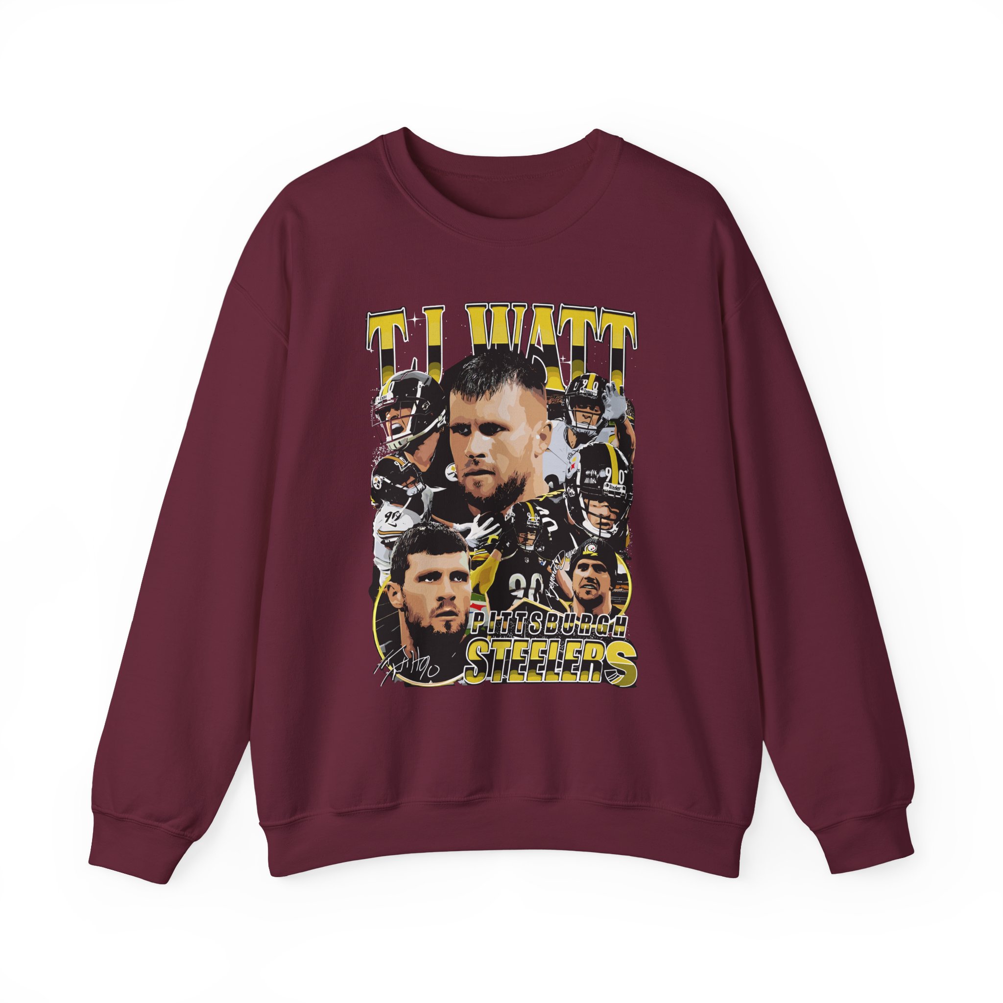 Tj Watt Unisex Heavy Blendâ„¢ Crewneck Sweatshirt