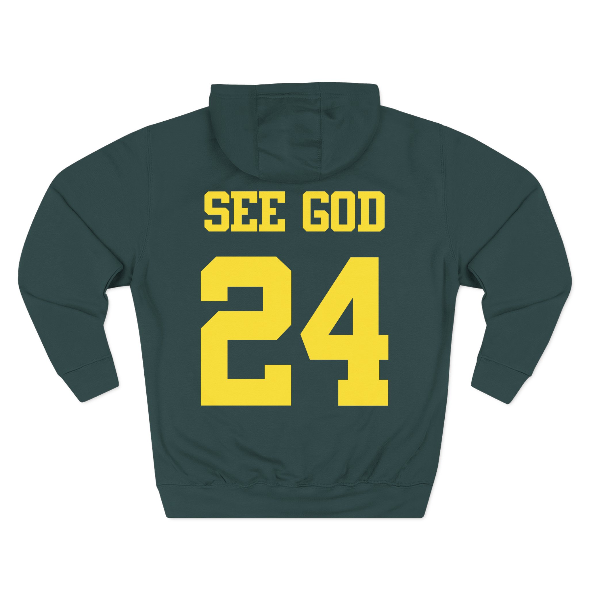 Trapped Under Ice See God Three-Panel Fleece Hoodie