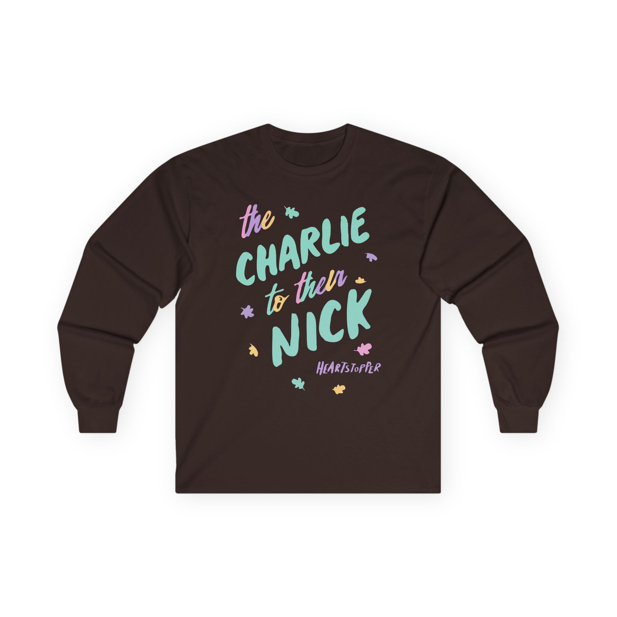 Heartstopper Charlie to Nick Pride Unisex Ultra Cotton Long Sleeve Tee