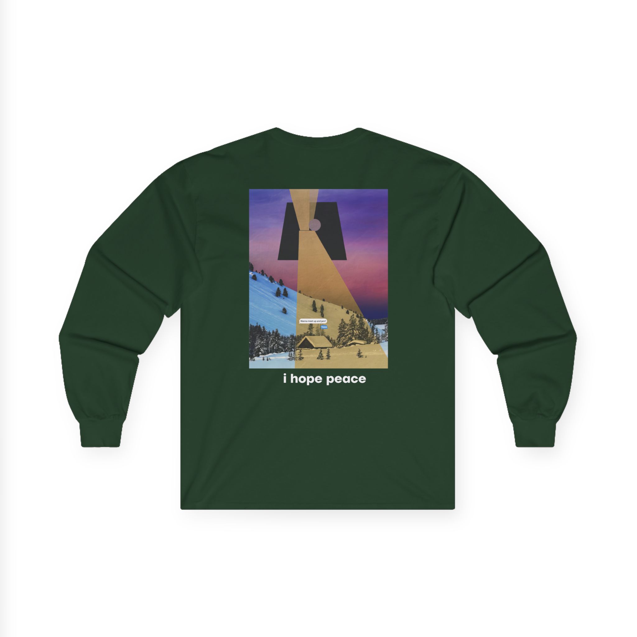 Chon I Hope Peace Unisex Ultra Cotton Long Sleeve Tee