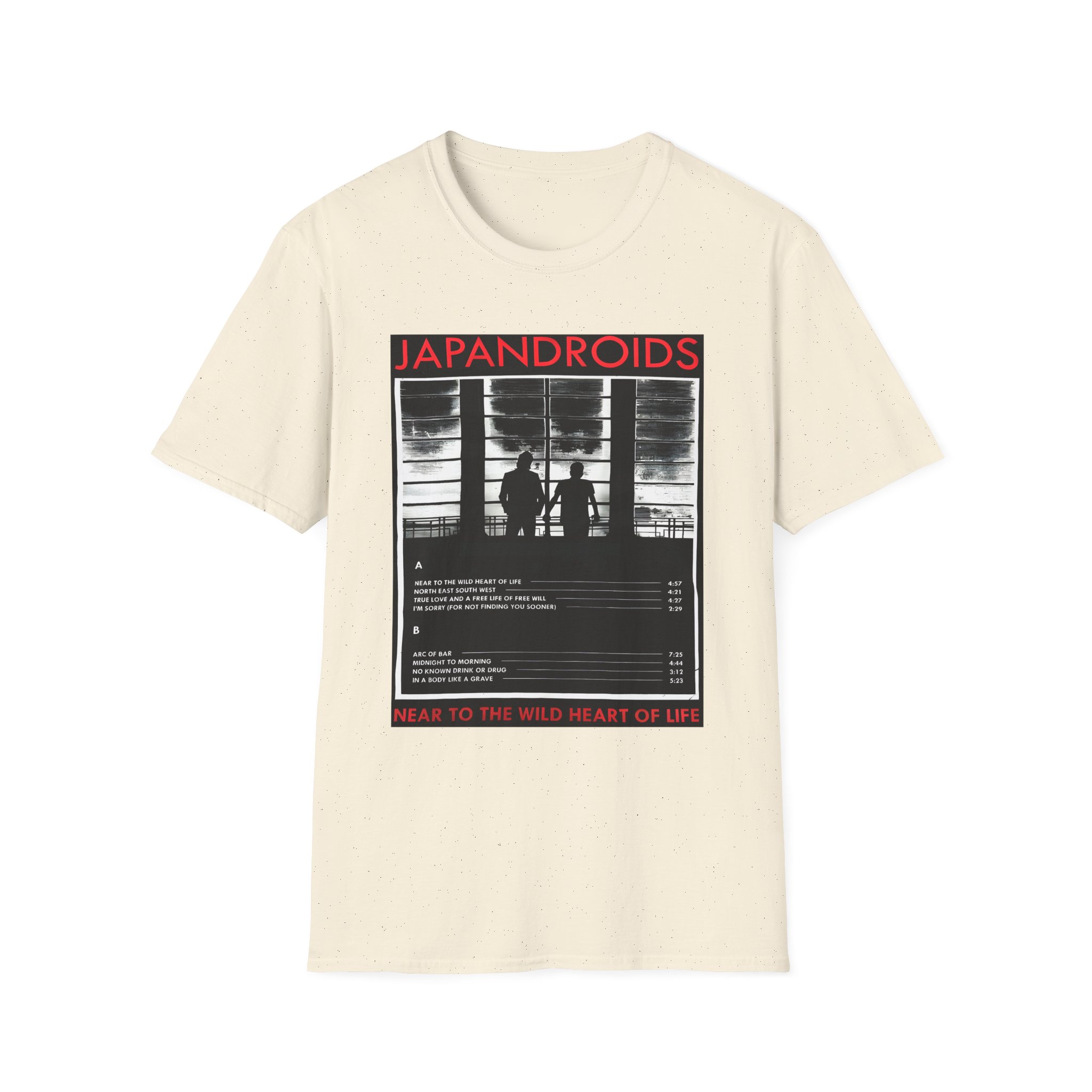 Japandroids Near to the Wild Heart of Life Unisex Softstyle T-Shirt