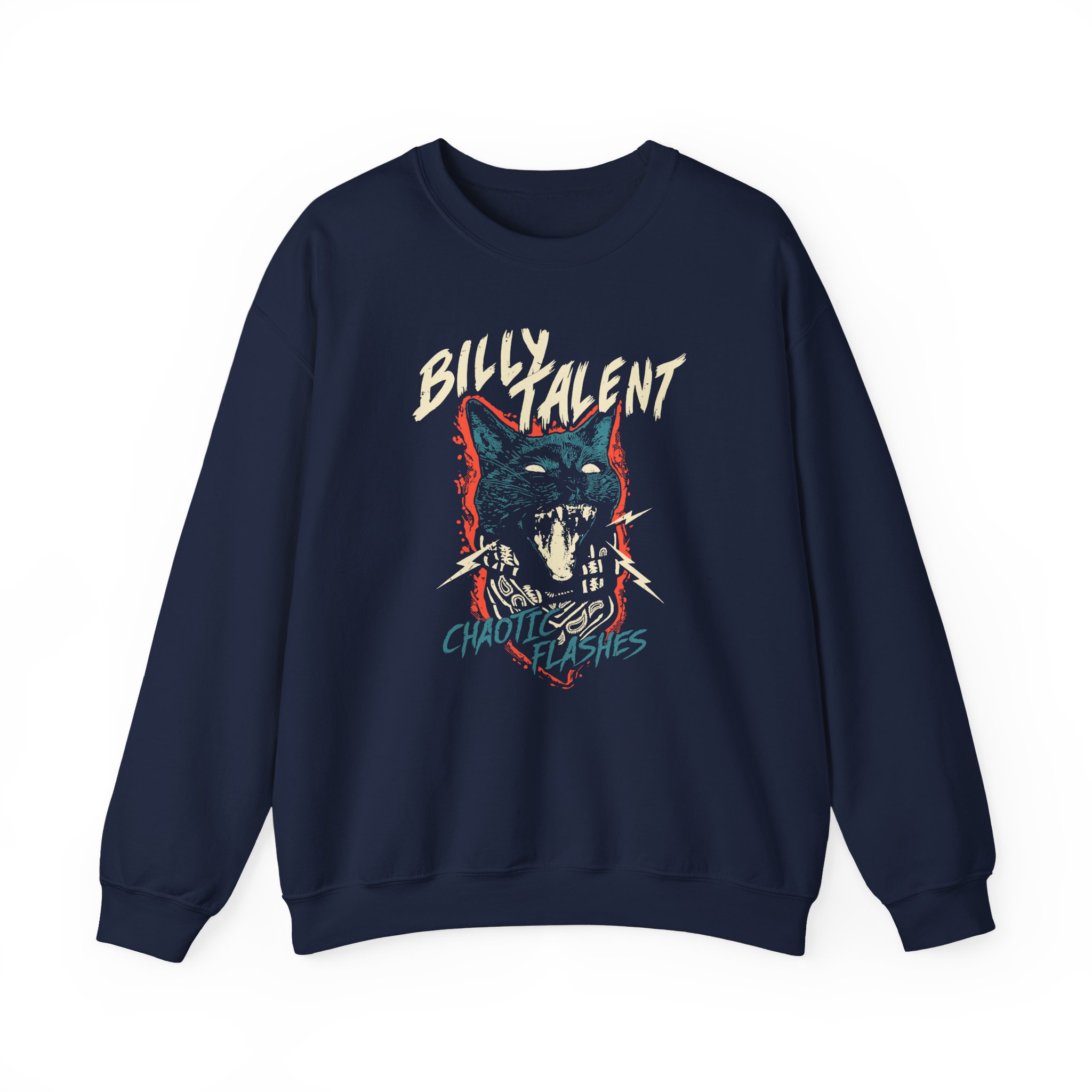 Billy Talent Chaotic Flashes Unisex Heavy Blend™ Crewneck Sweatshirt