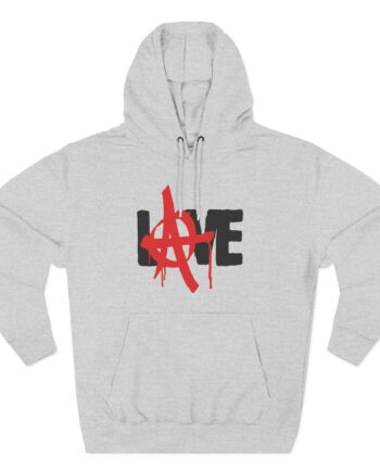 Nasty Love Three-Panel Fleece Hoodie