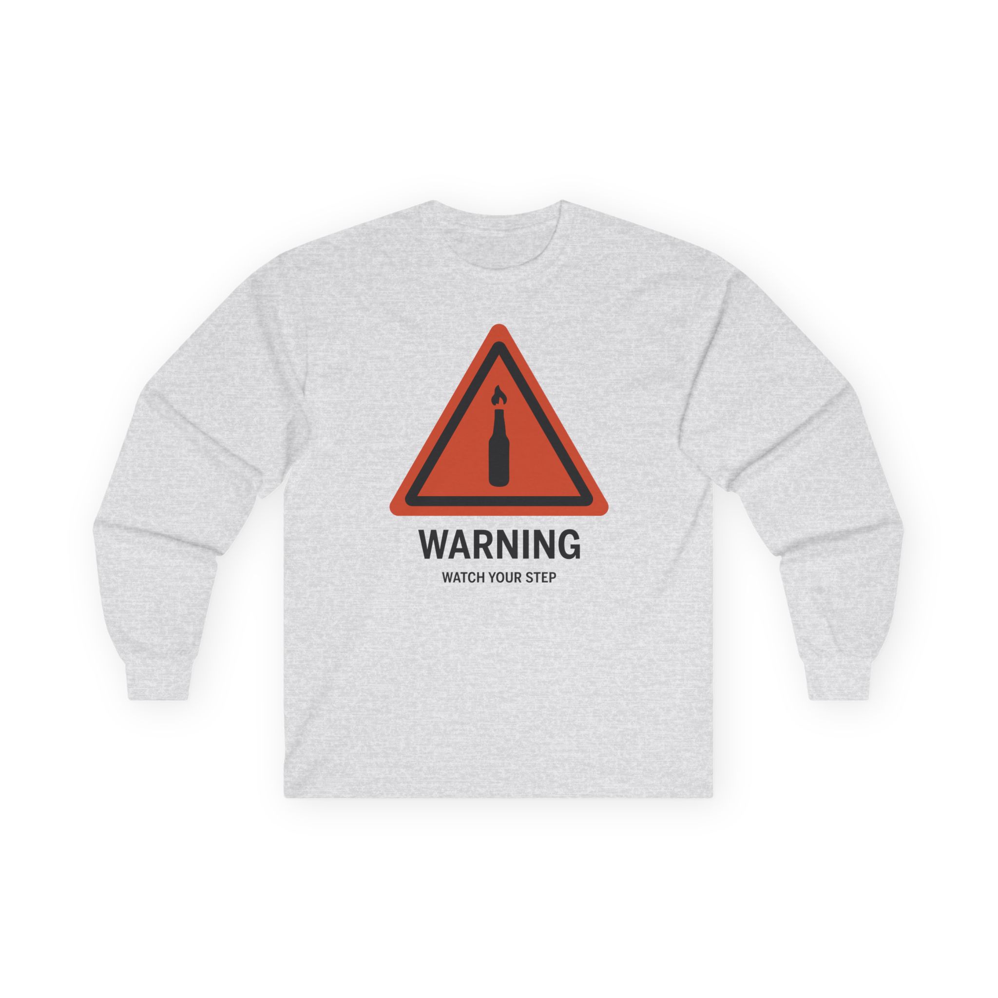 Summit1g Warning Watch Your Step Unisex Ultra Cotton Long Sleeve Tee