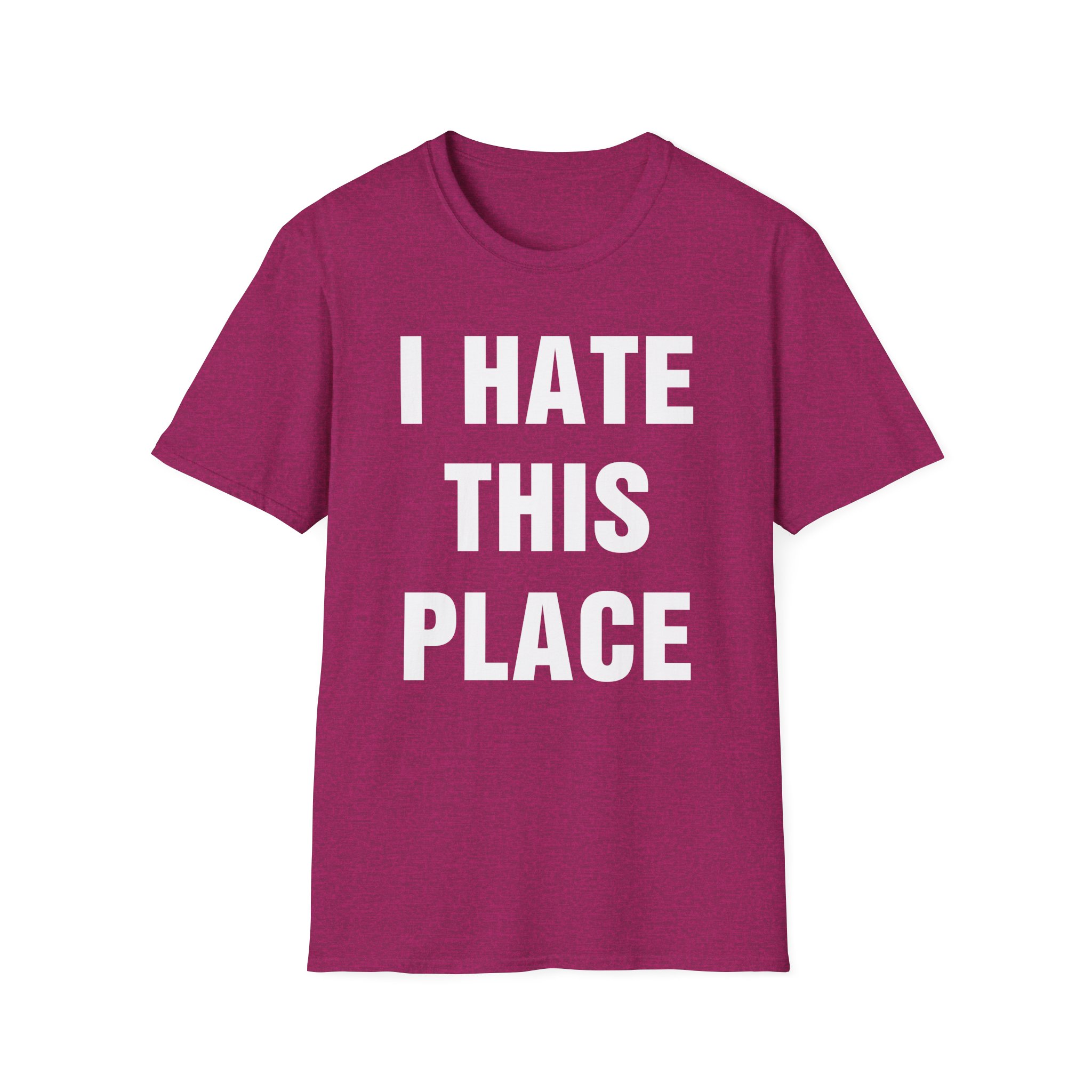 Hot Water Music I Hate This Place Unisex Softstyle T-Shirt