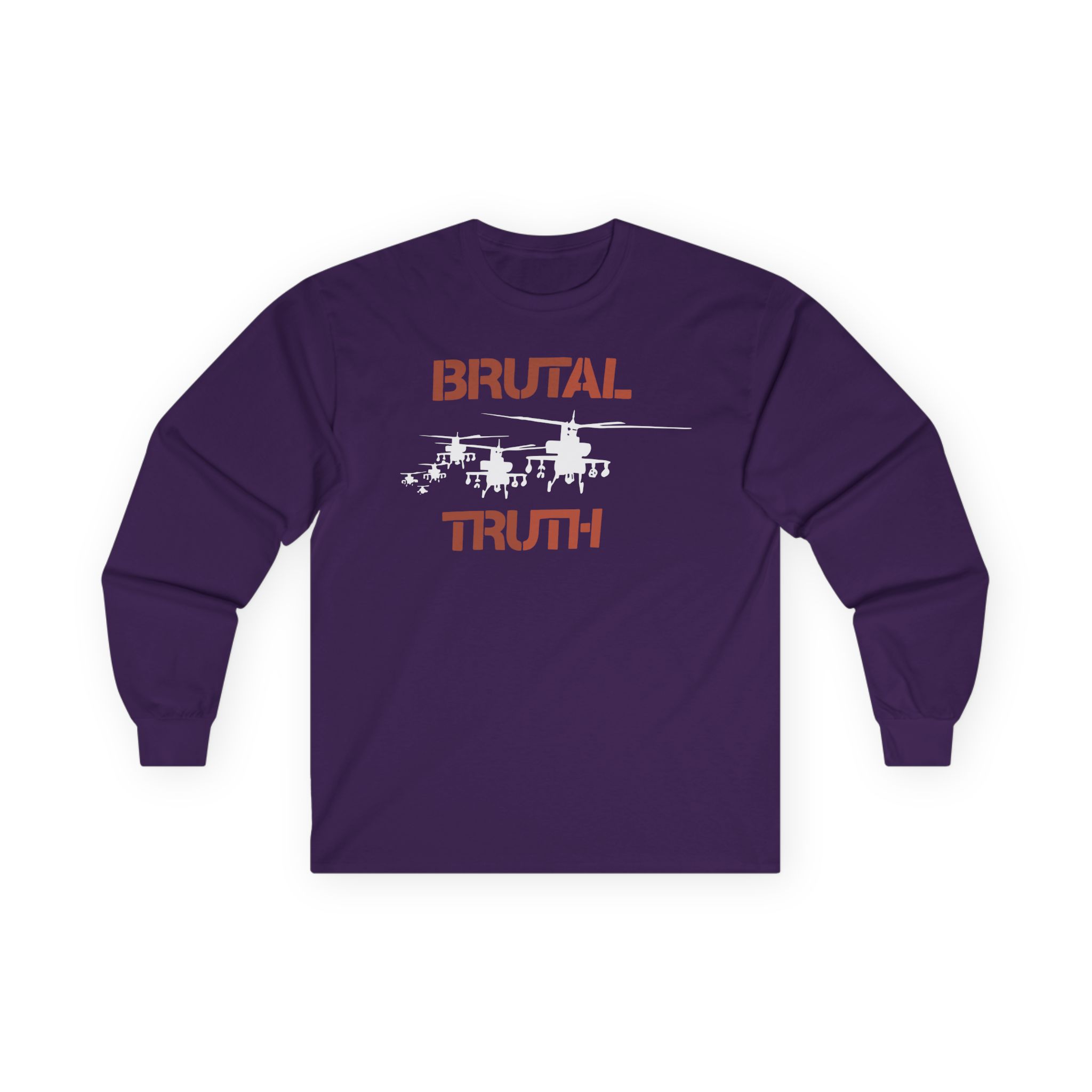 Brutal Truth American Grindcore Band Promo Unisex Ultra Cotton Long Sleeve Tee
