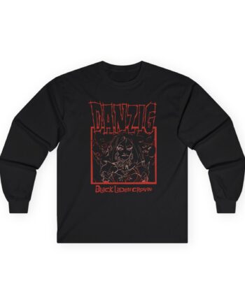 Danzig Black Laden Crown Unisex Ultra Cotton Long Sleeve Tee