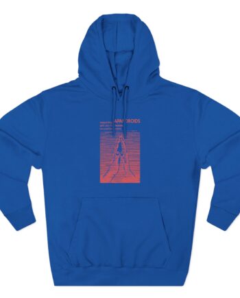 Supporting Japandroids Gets You Into Heaven No Questions Asked Three-Panel Fleece Hoodie
