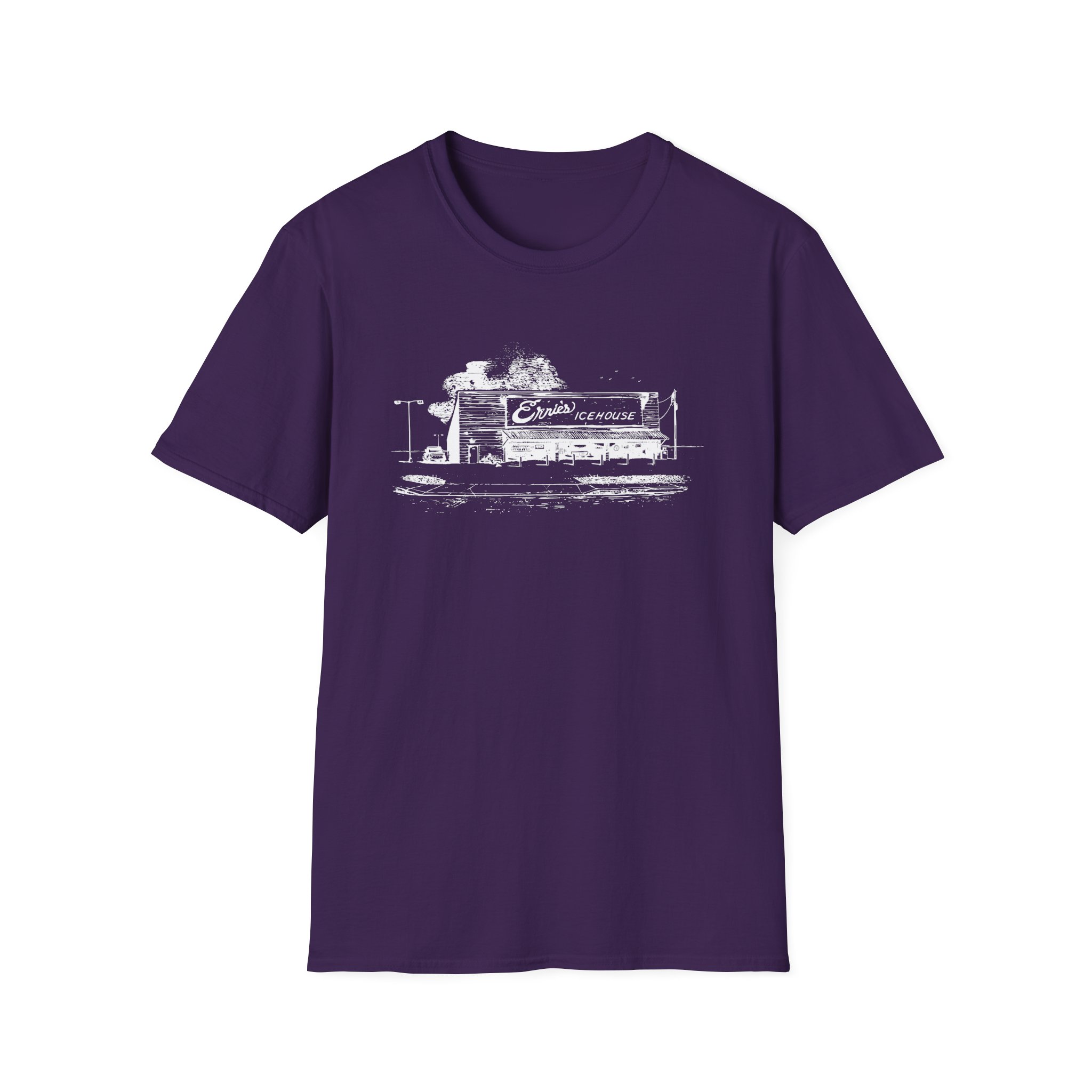 Clint Black Ernie's Ice House Unisex Softstyle T-Shirt