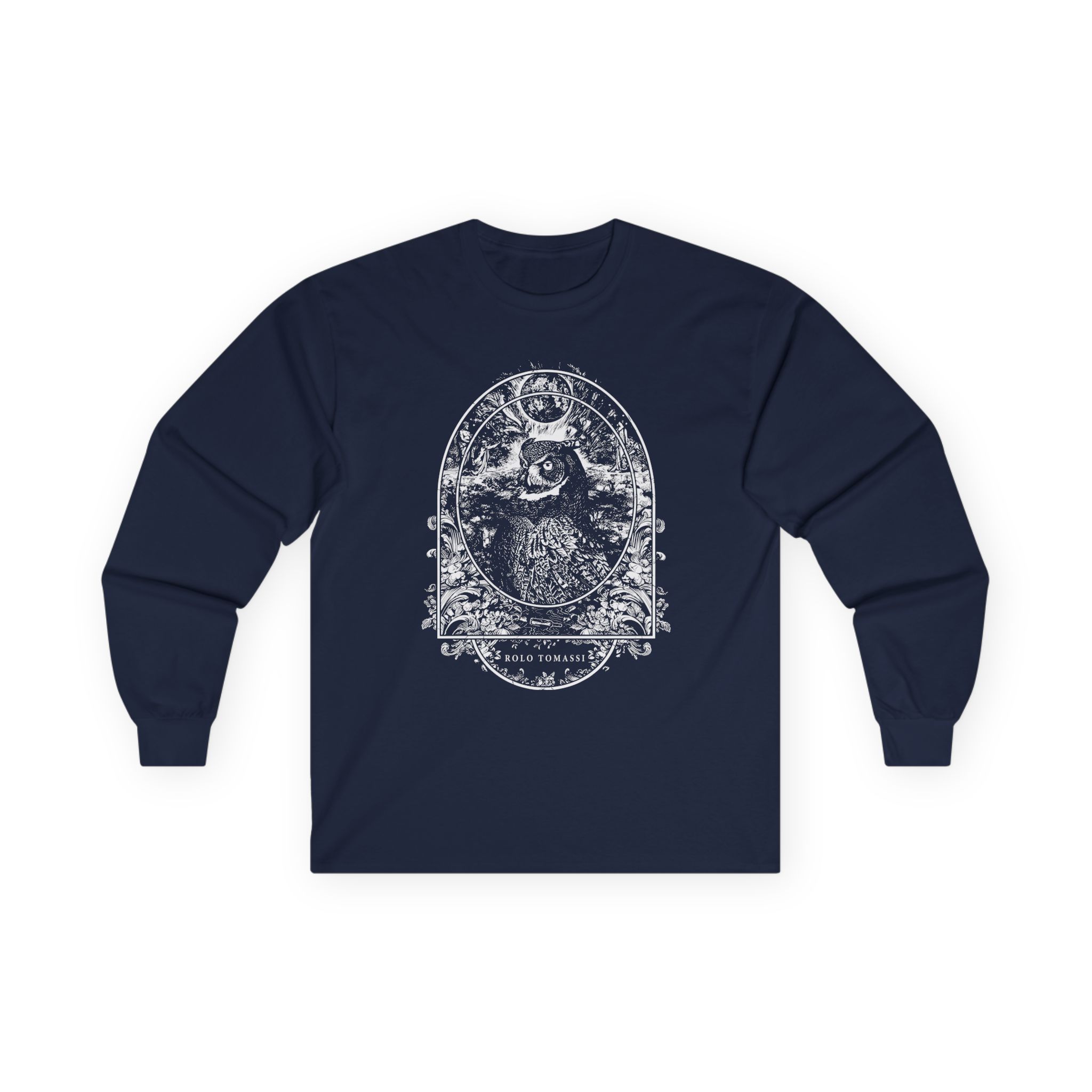 Rolo Tomassi Owl Unisex Ultra Cotton Long Sleeve Tee