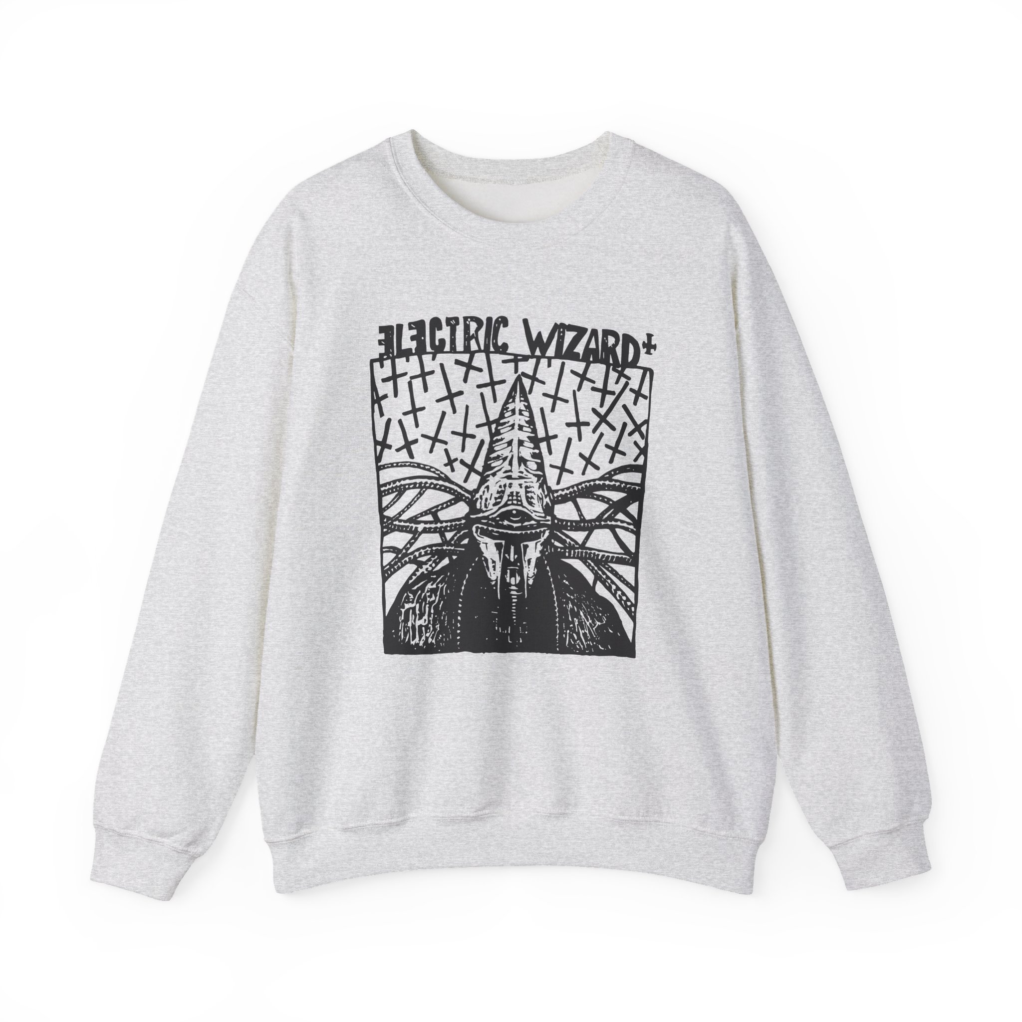 Electric Wizard Doom Sludge Stoner Metal Poster Unisex Heavy Blendâ„¢ Crewneck Sweatshirt