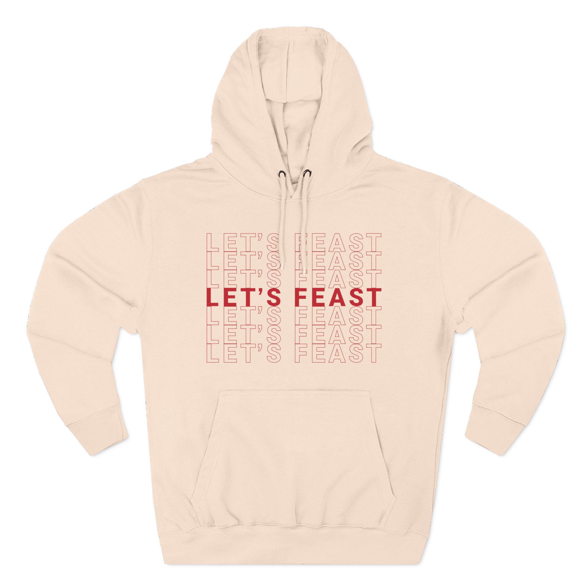Elyse Myers Let’s Feast Three-Panel Fleece Hoodie