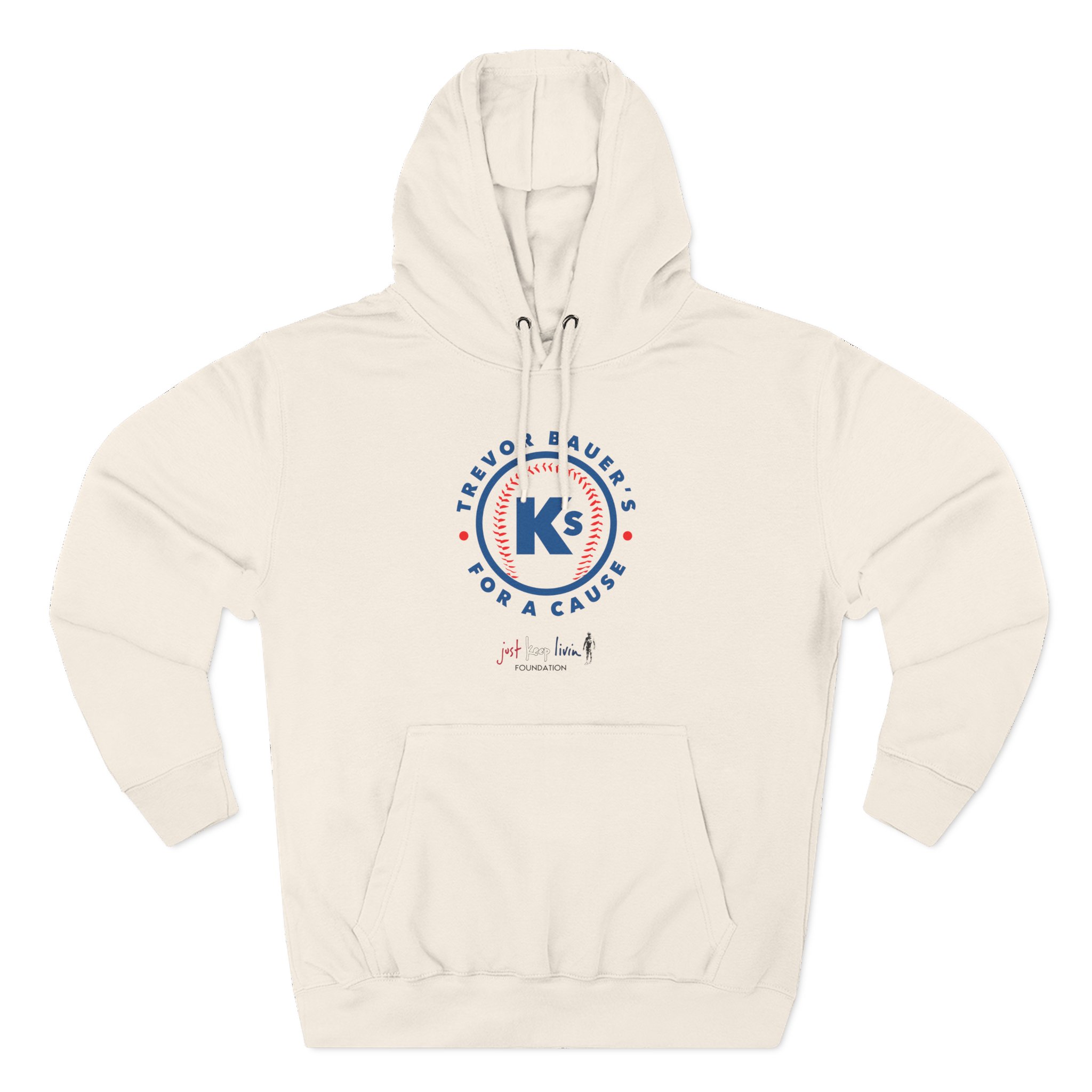 Trevor Bauer’s Ks for a Cause Three-Panel Fleece Hoodie