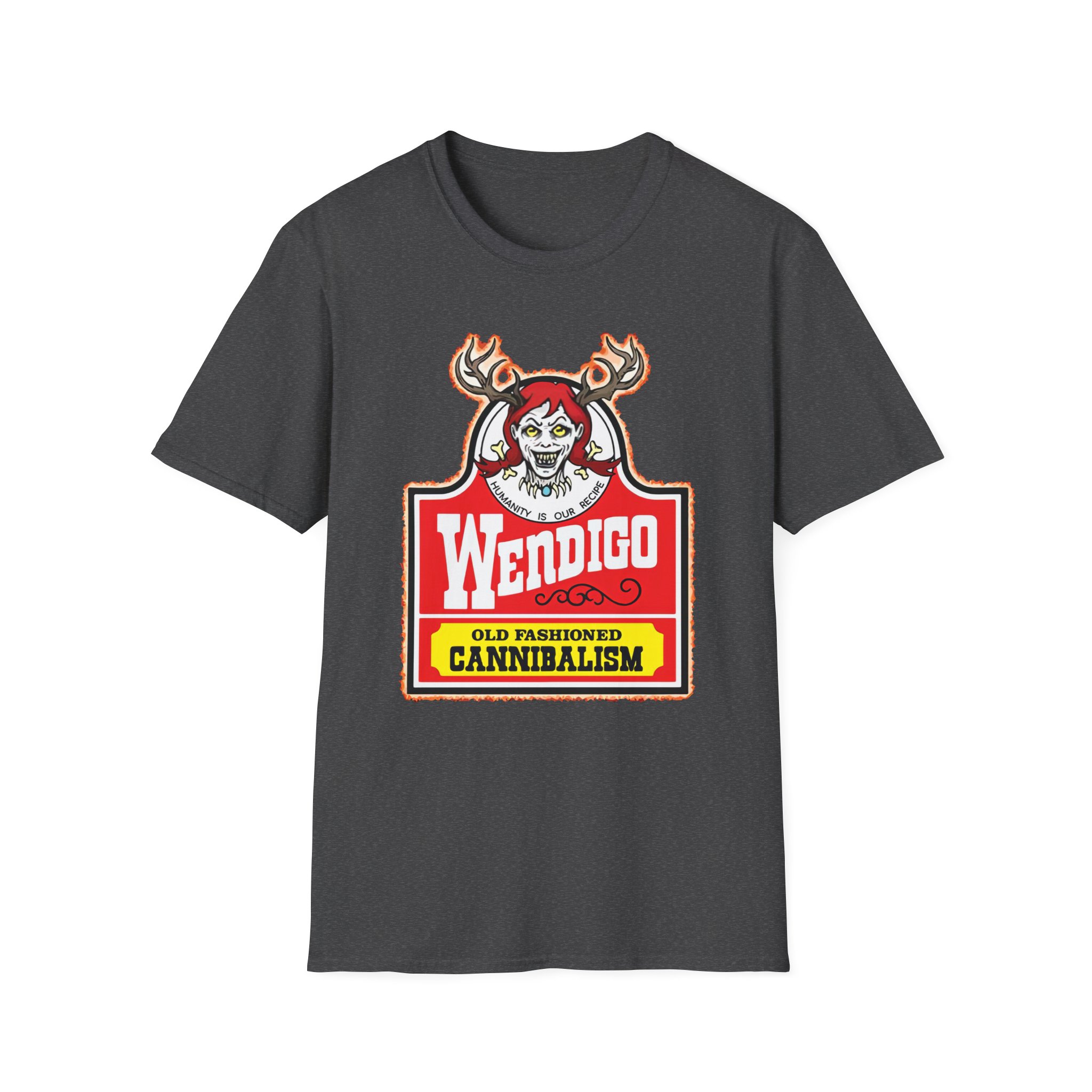 Wendigo Old Fashioned Cannibalism Unisex Softstyle T-Shirt