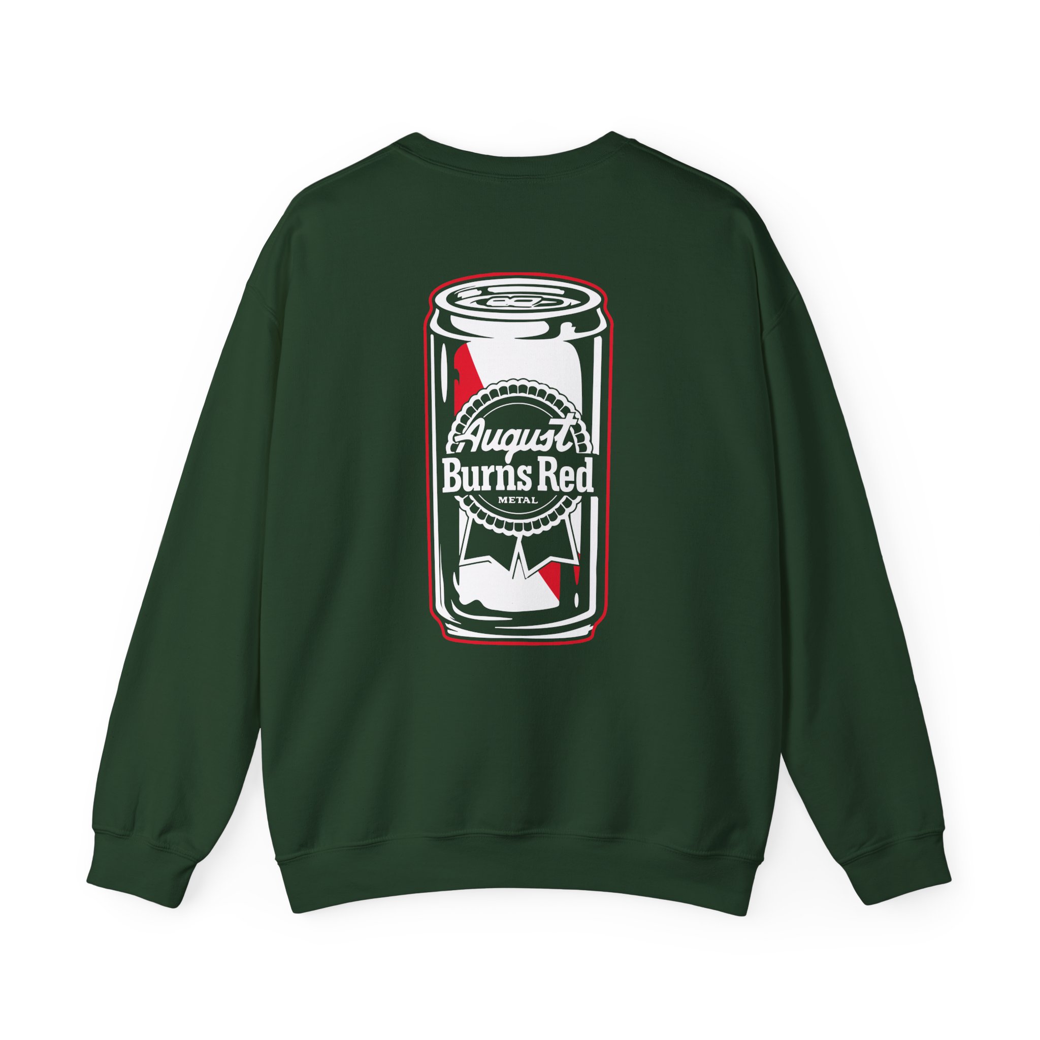August Burns Red ABR Beer Can Unisex Heavy Blendâ„¢ Crewneck Sweatshirt