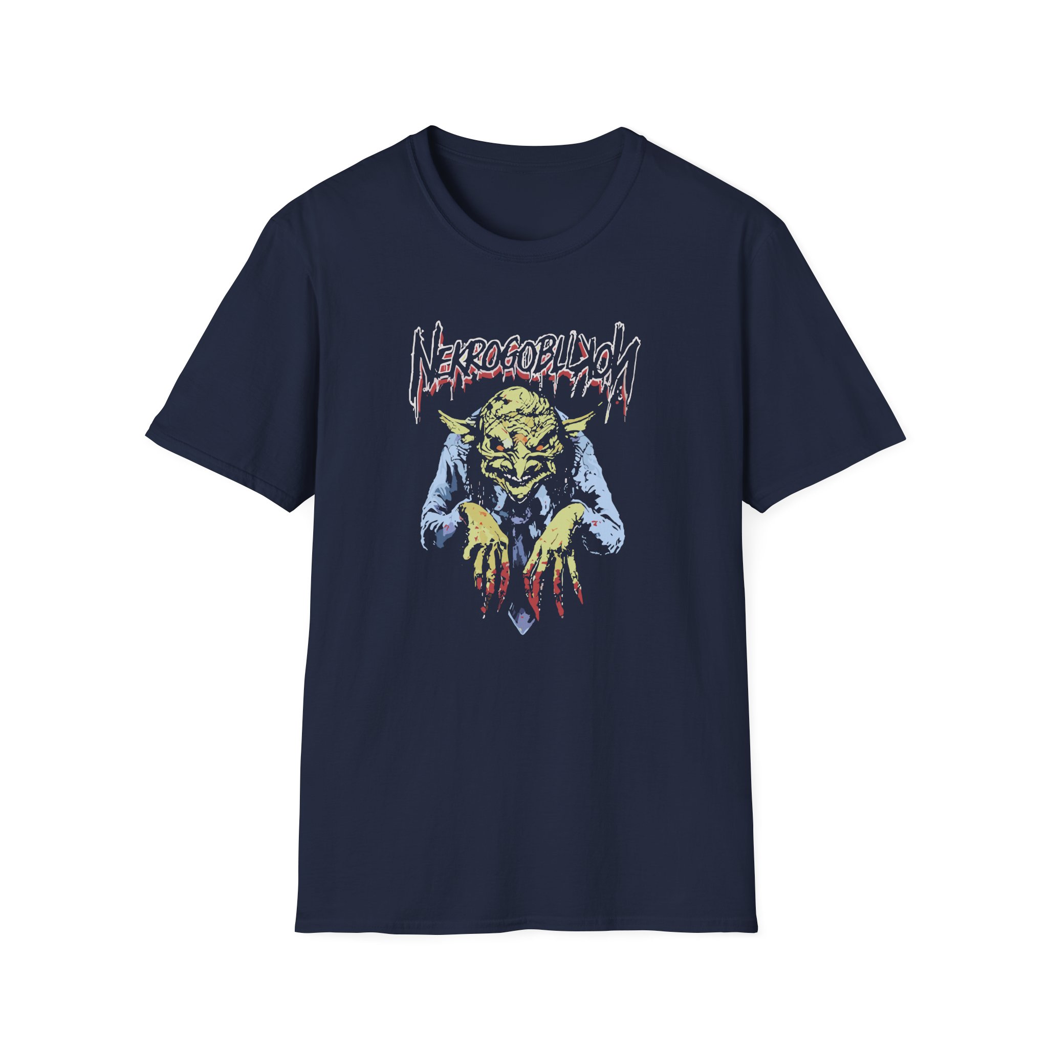 Nekrogoblikon Bloody Fingers Unisex Softstyle T-Shirt