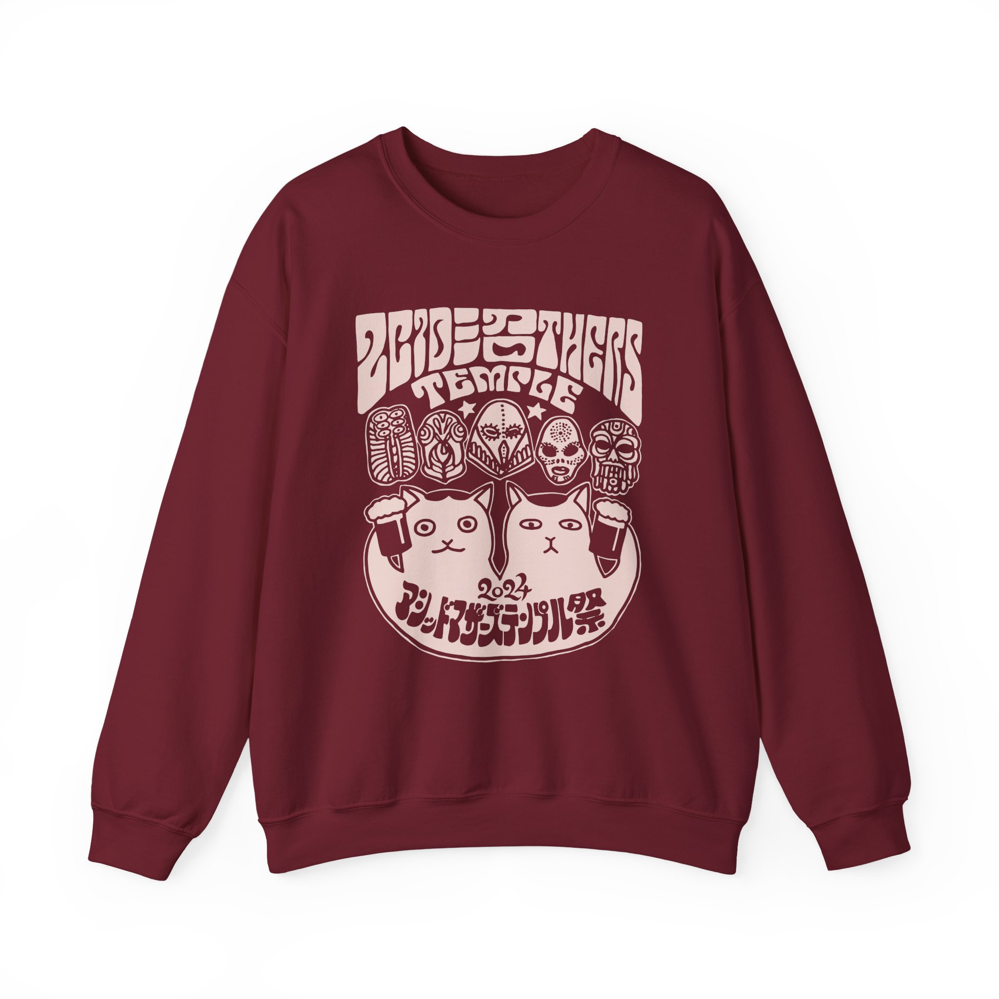 Acid Mothers Temple Unisex Heavy Blendâ„¢ Crewneck Sweatshirt