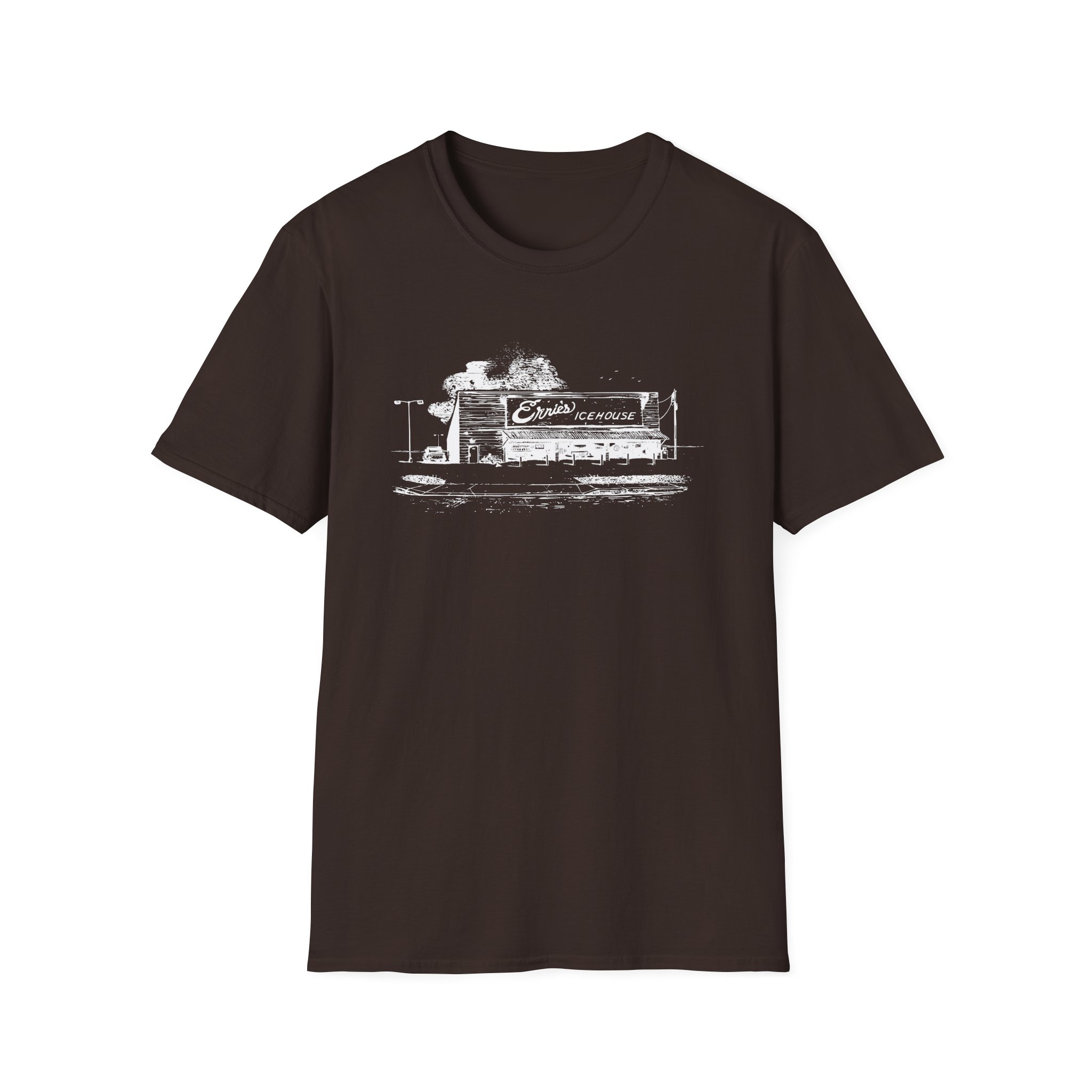 Clint Black Ernie's Ice House Unisex Softstyle T-Shirt