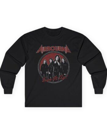 Airbourne - Black Live It Up Unisex Ultra Cotton Long Sleeve Tee