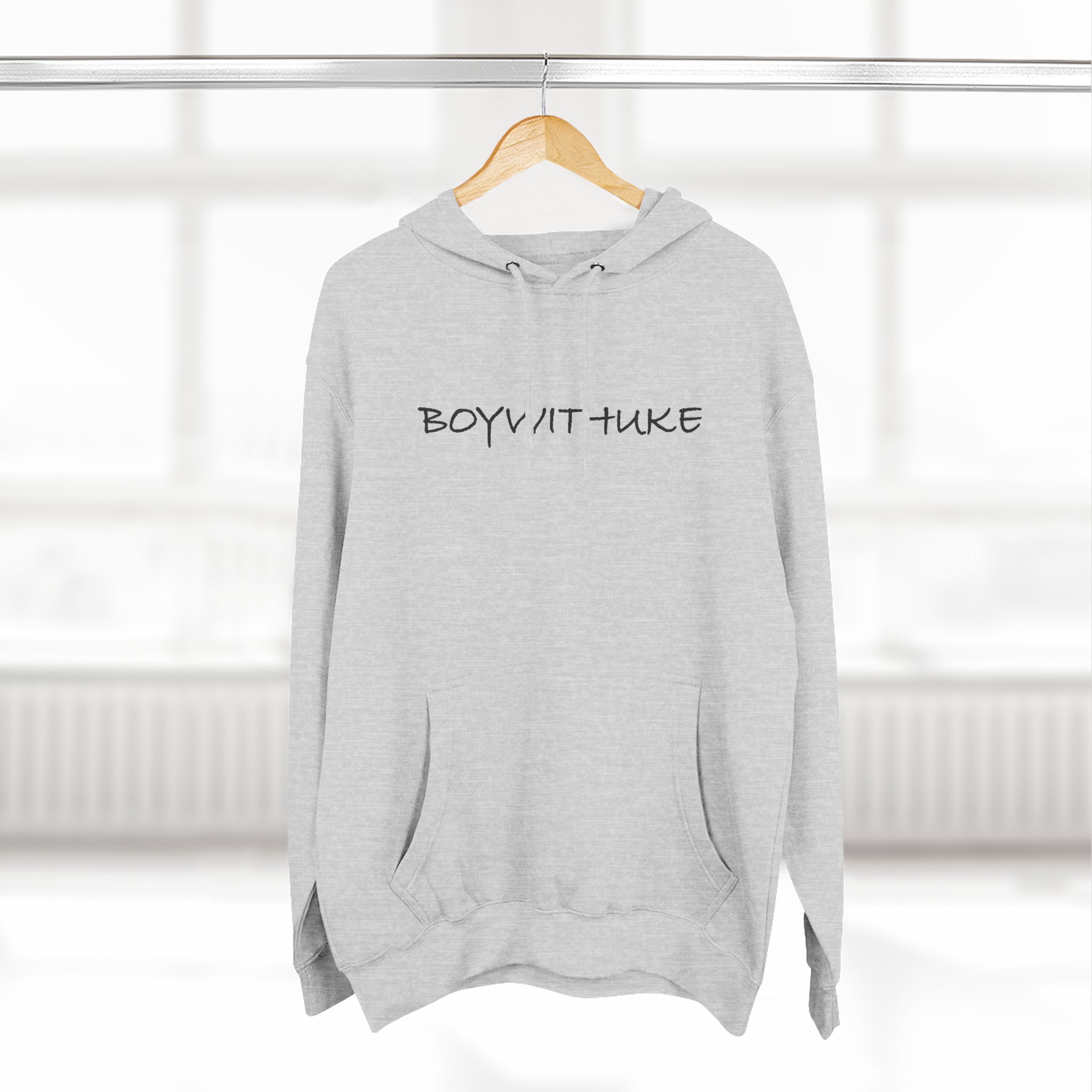 Boywithuke Three-panel Fleece Hoodie
