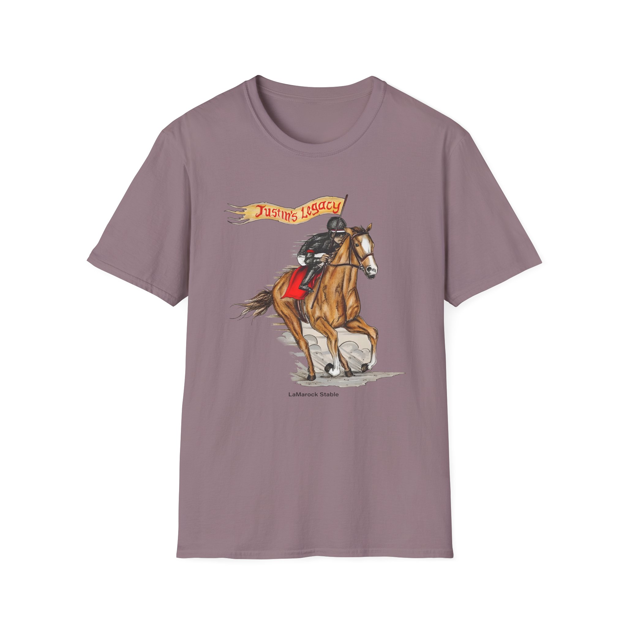 Arcangel Justin's Legacy Lamarock Stable Unisex Softstyle T-Shirt